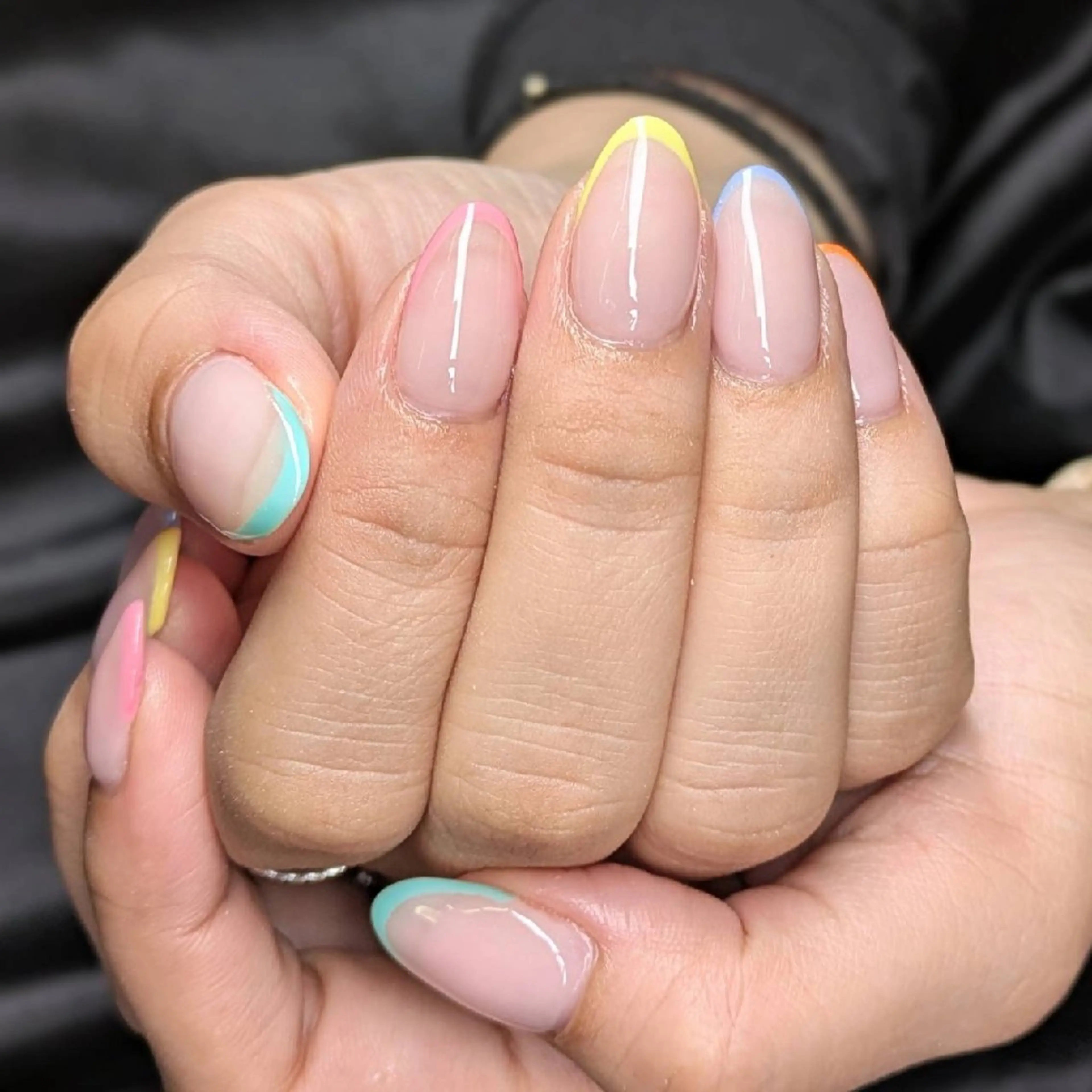 ネイル フレンチネイル ハンドネイル ネイルサロンベルティ .keikoのネイルデザイン