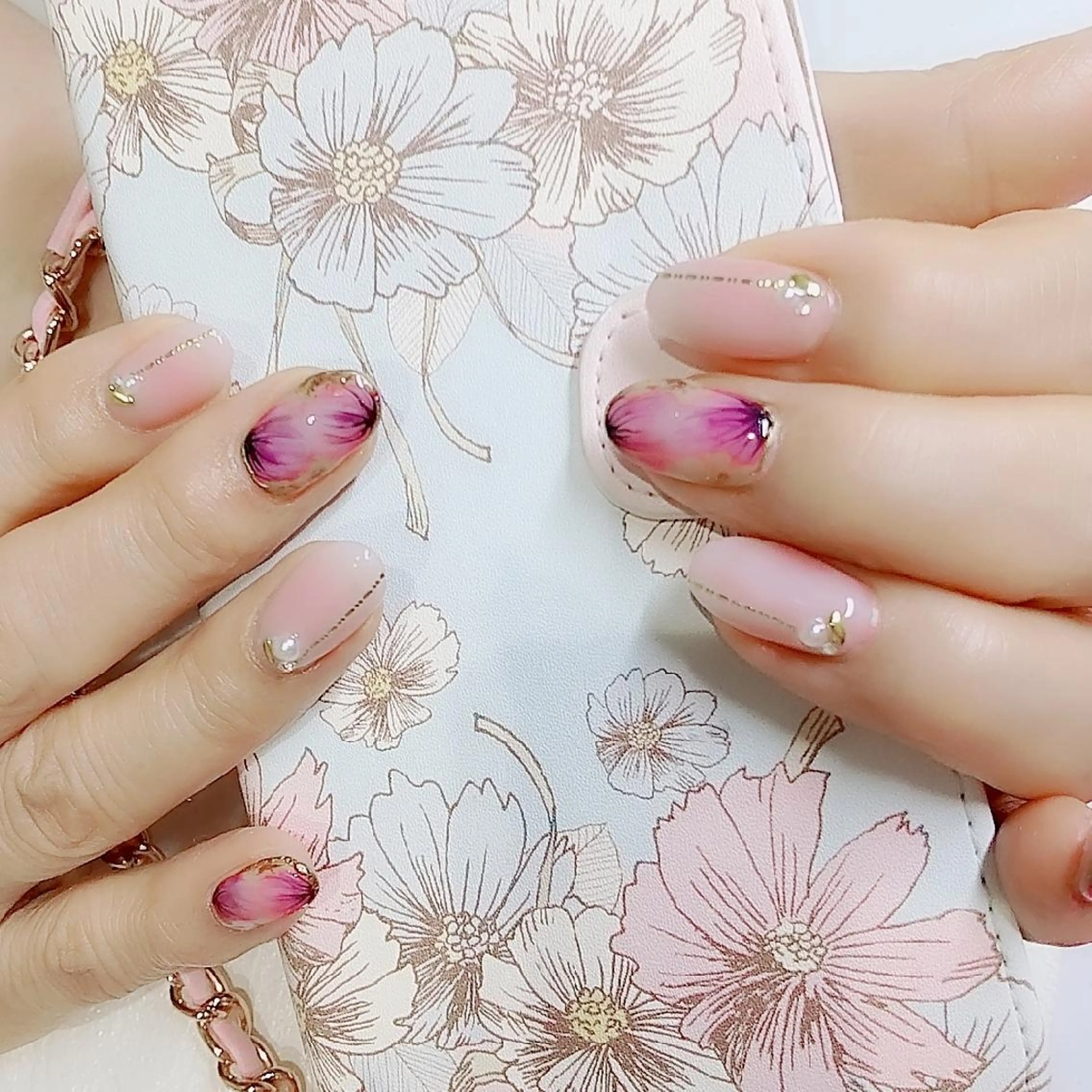 ネイル infinity skyのネイルデザイン