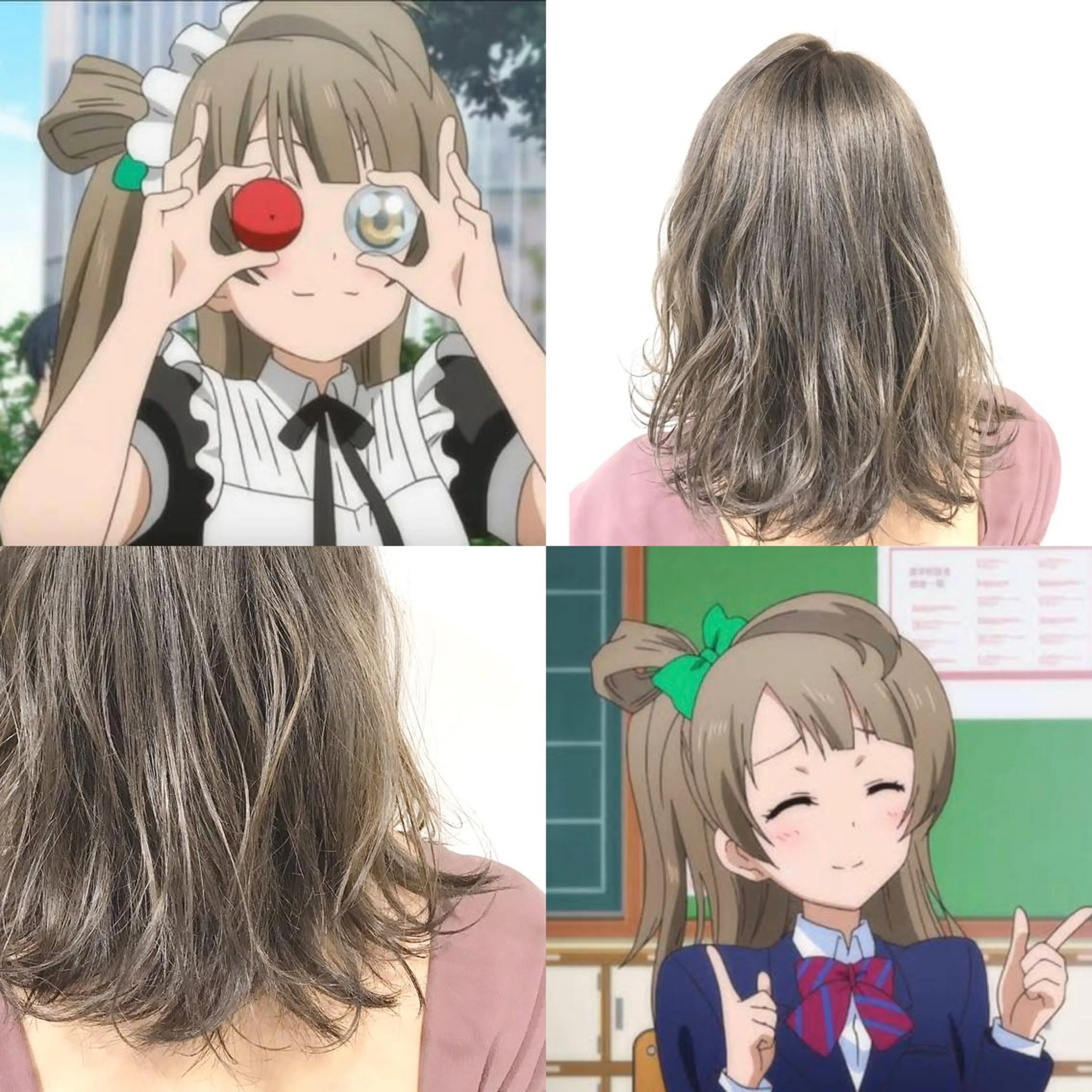 ミディアム カラー ヘアアレンジ 年間1500人担当 代表 南一路のヘアスタイル