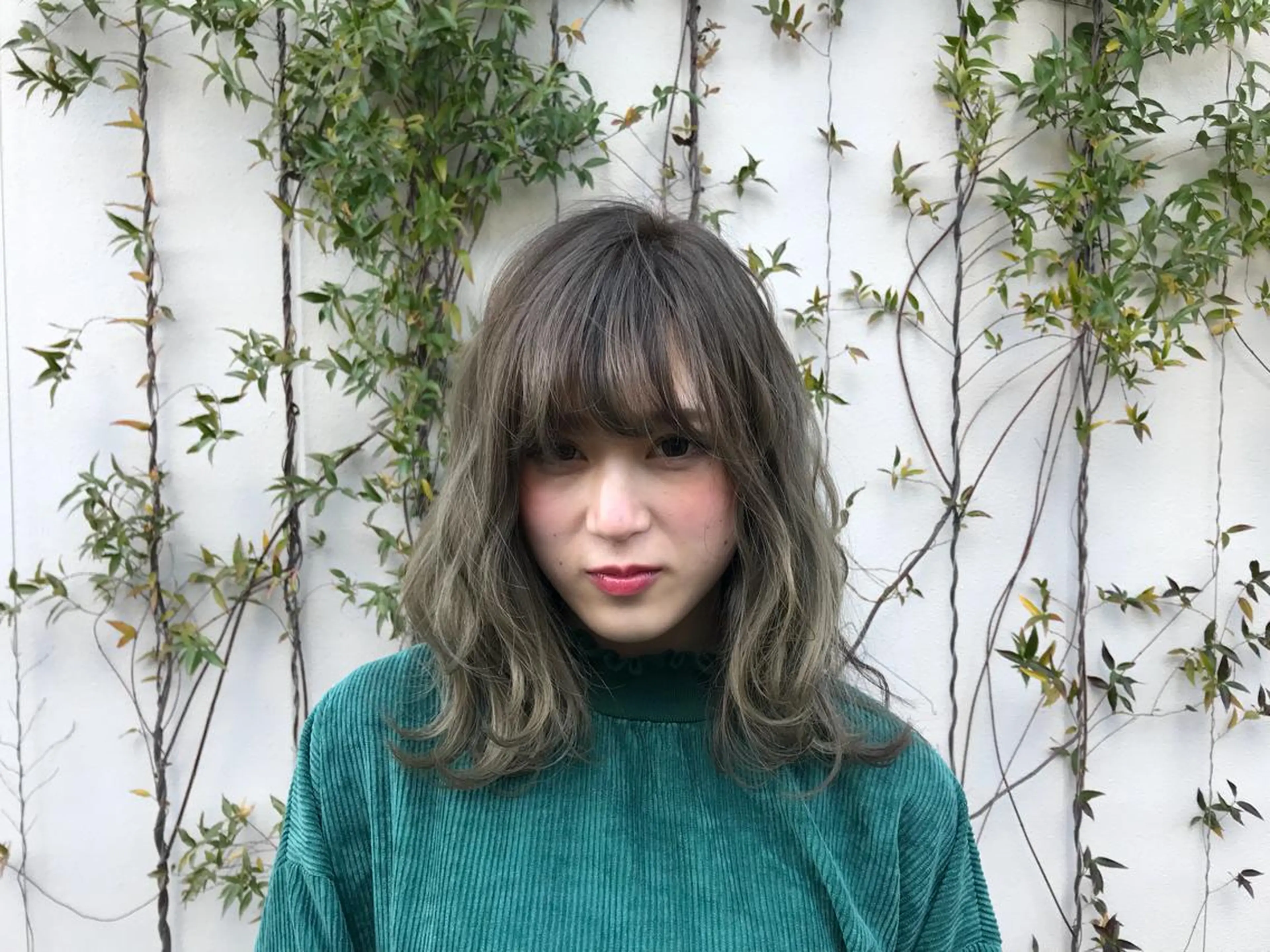 ミディアム カラー ヘアアレンジ 烏丸韓国ヘア🇰🇷 ayaka🎀のヘアスタイル