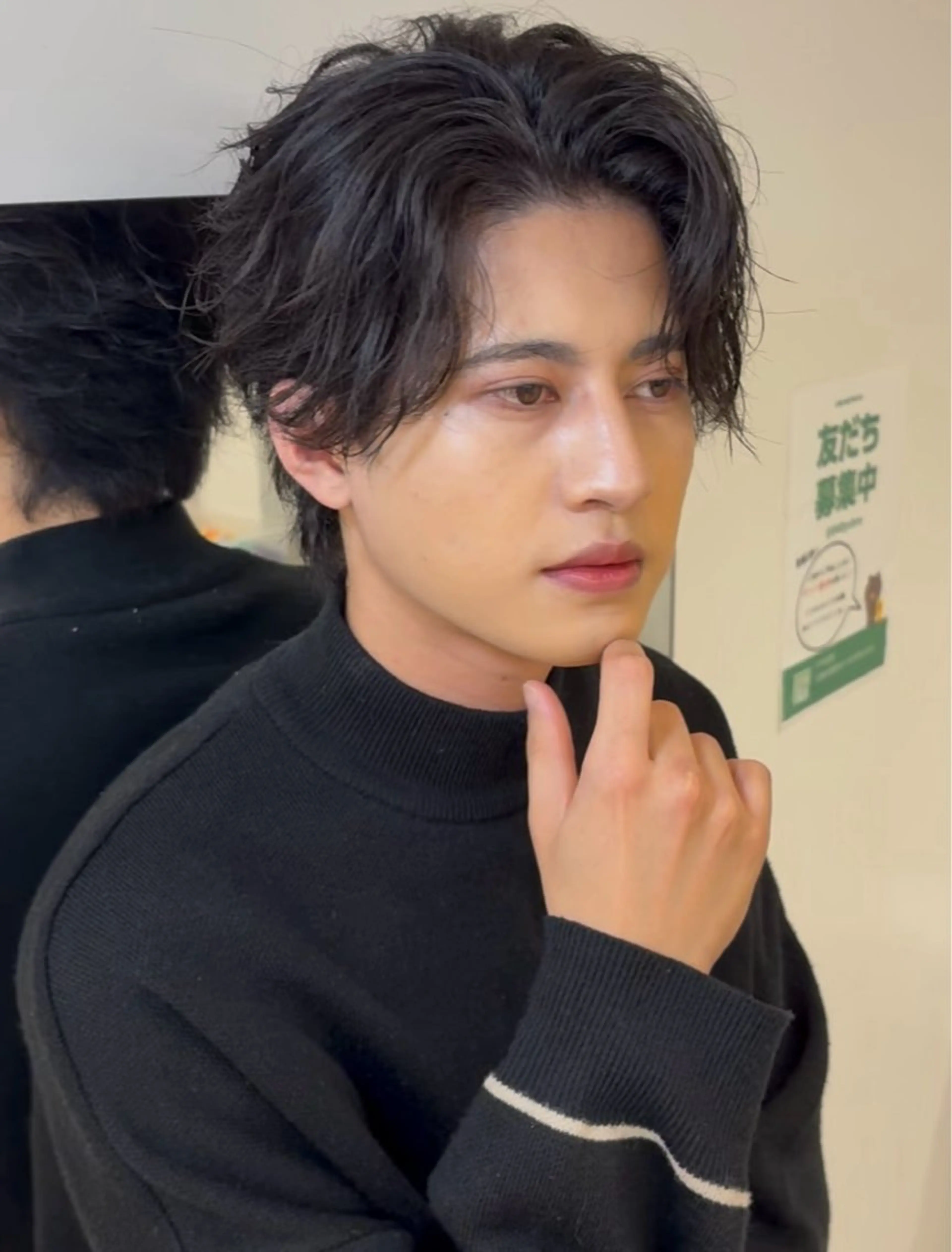 ミディアム 【池袋メンズカット】 美容師ナルセ✂️のヘアスタイル