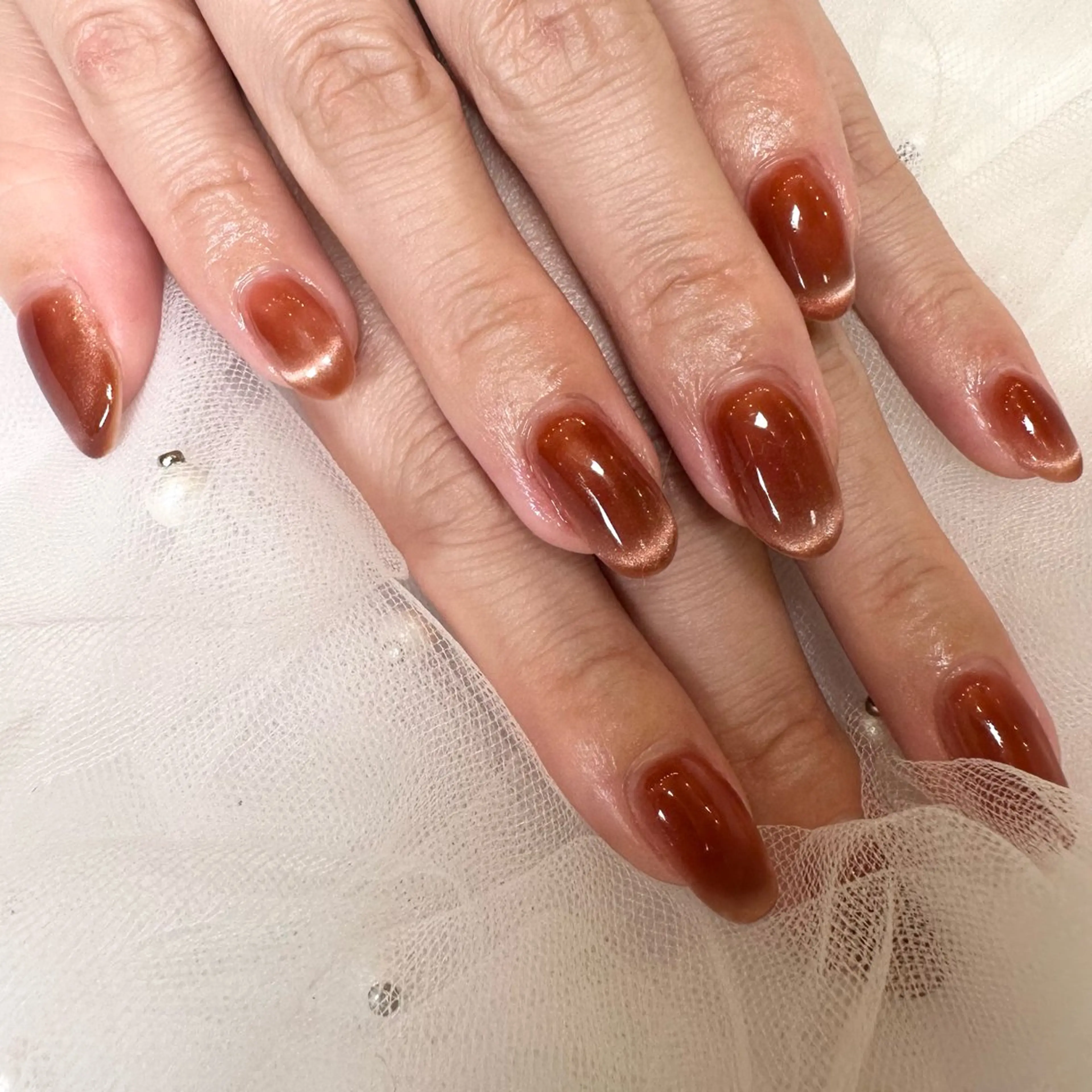 ネイル マグネットネイル ハンドネイル nails alienCのネイルデザイン