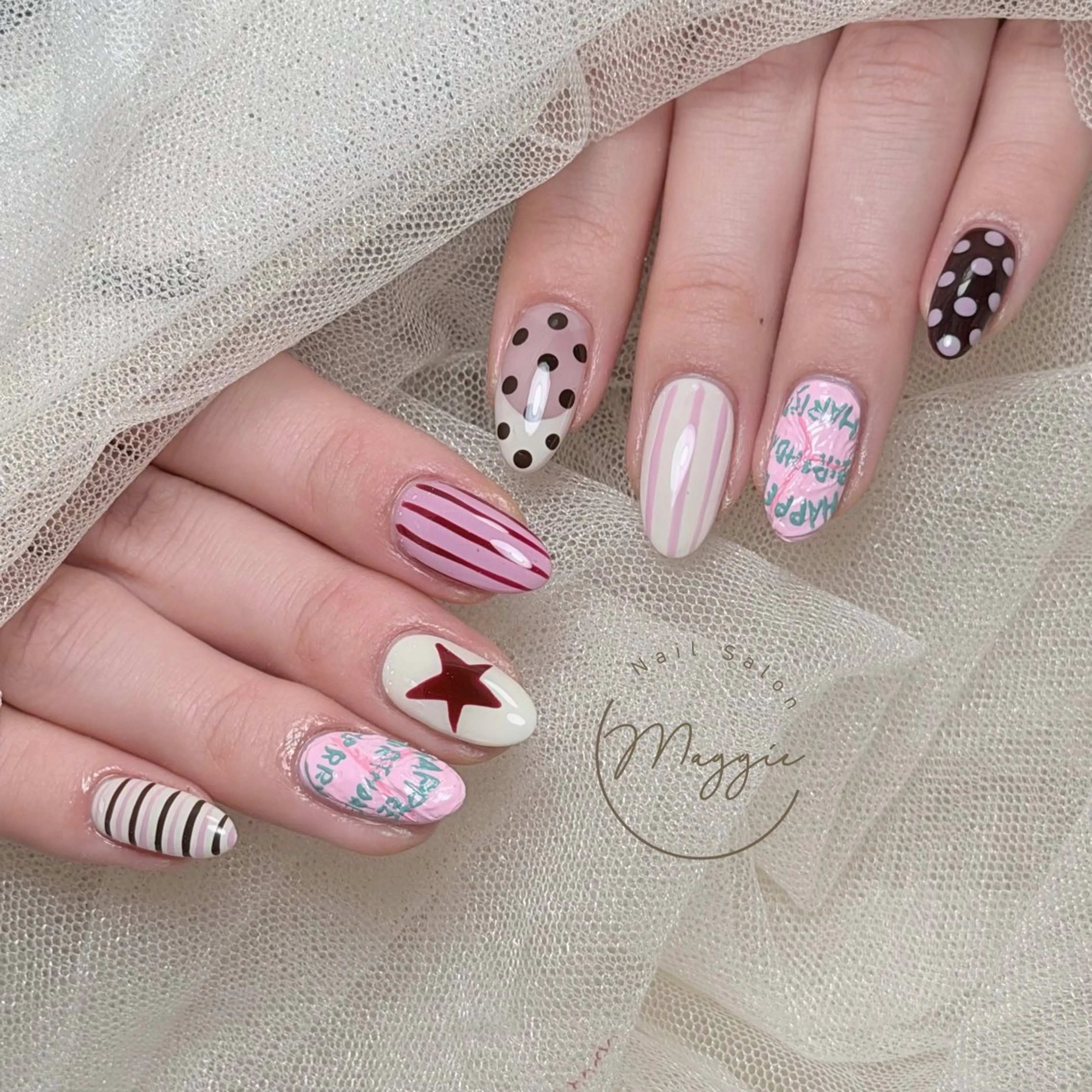 ネイル ハンドネイル Maggie Nail🦩のネイルデザイン