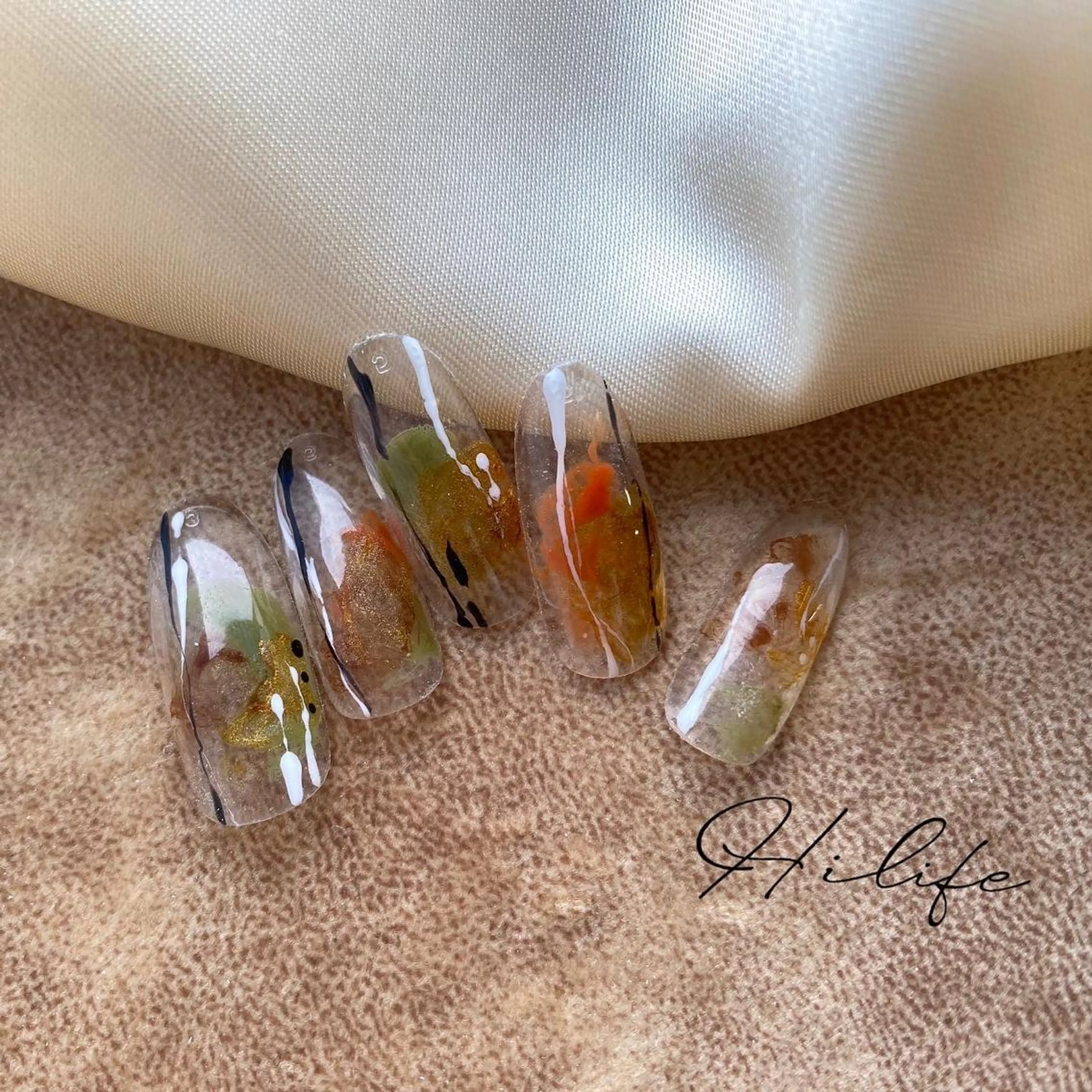 ネイル ニュアンスネイル Nail Adore.のネイルデザイン