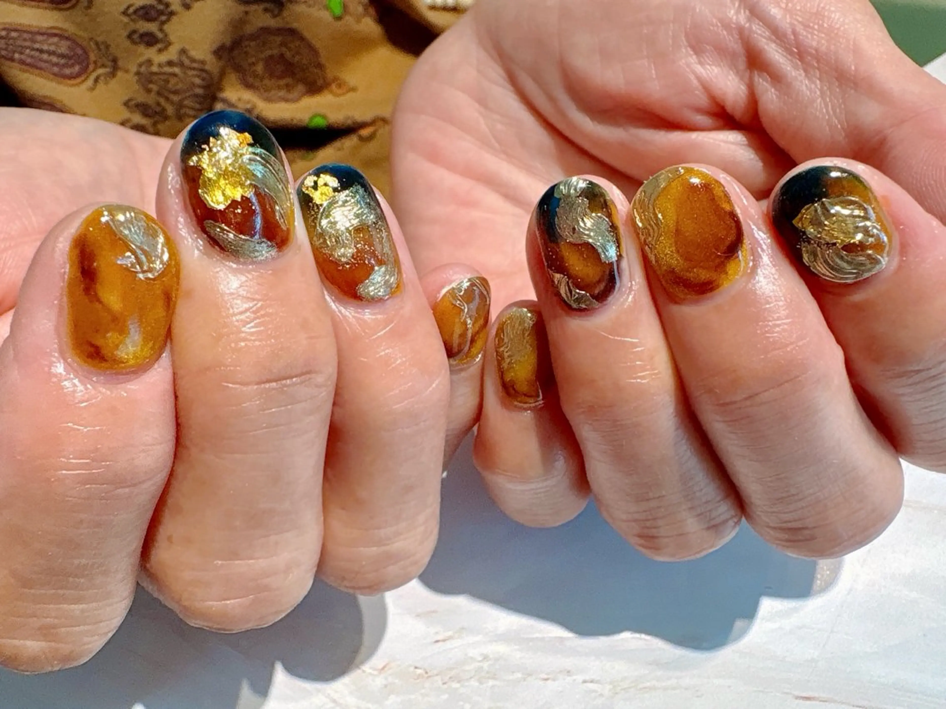 ネイル アートネイル 持ち込み ニュアンスネイル Re: Miyukiのネイルデザイン