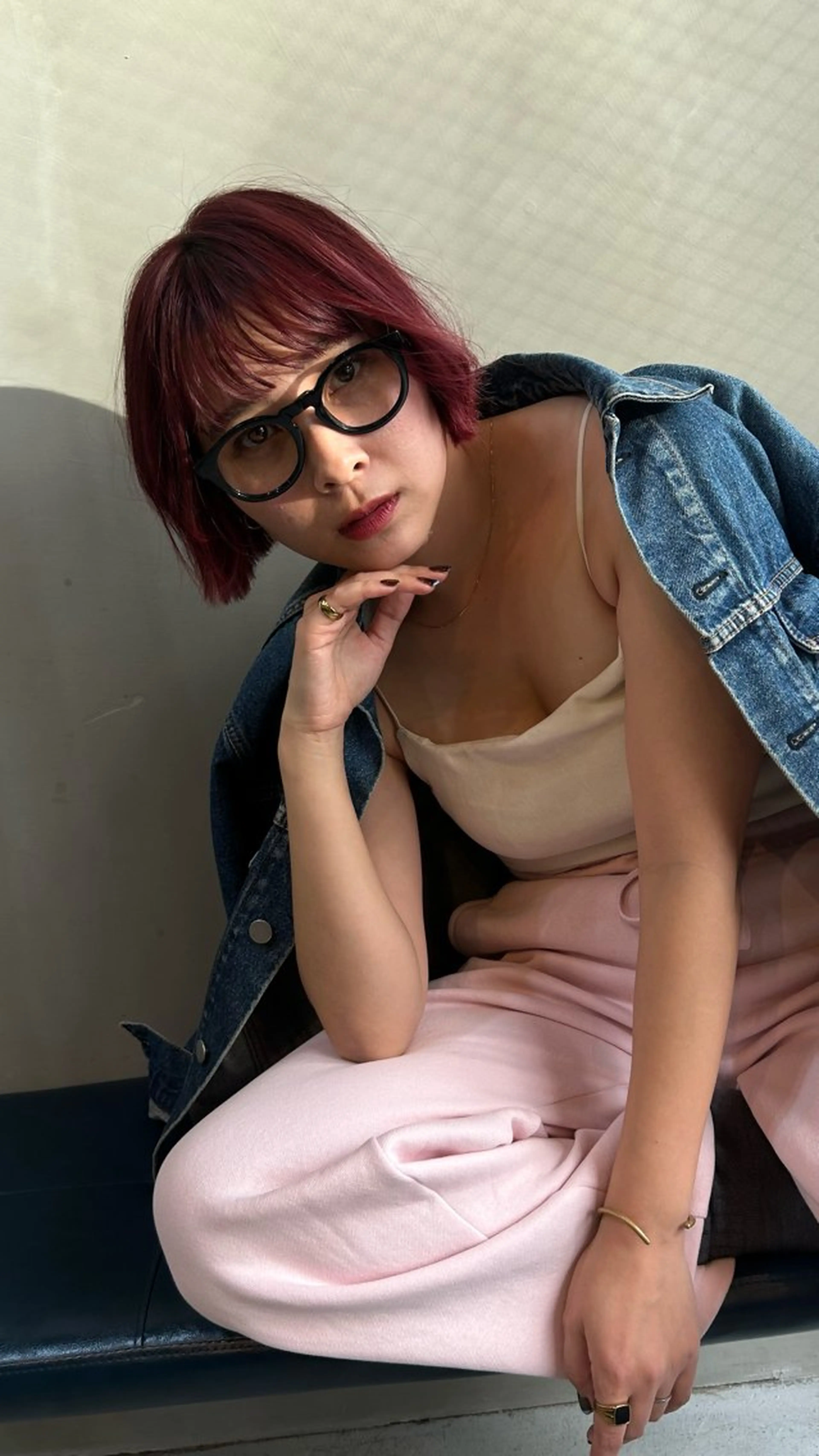 ショート カラー ヘアカラー ショート/ボブ/ 心斎橋/宮脇美奈のヘアスタイル