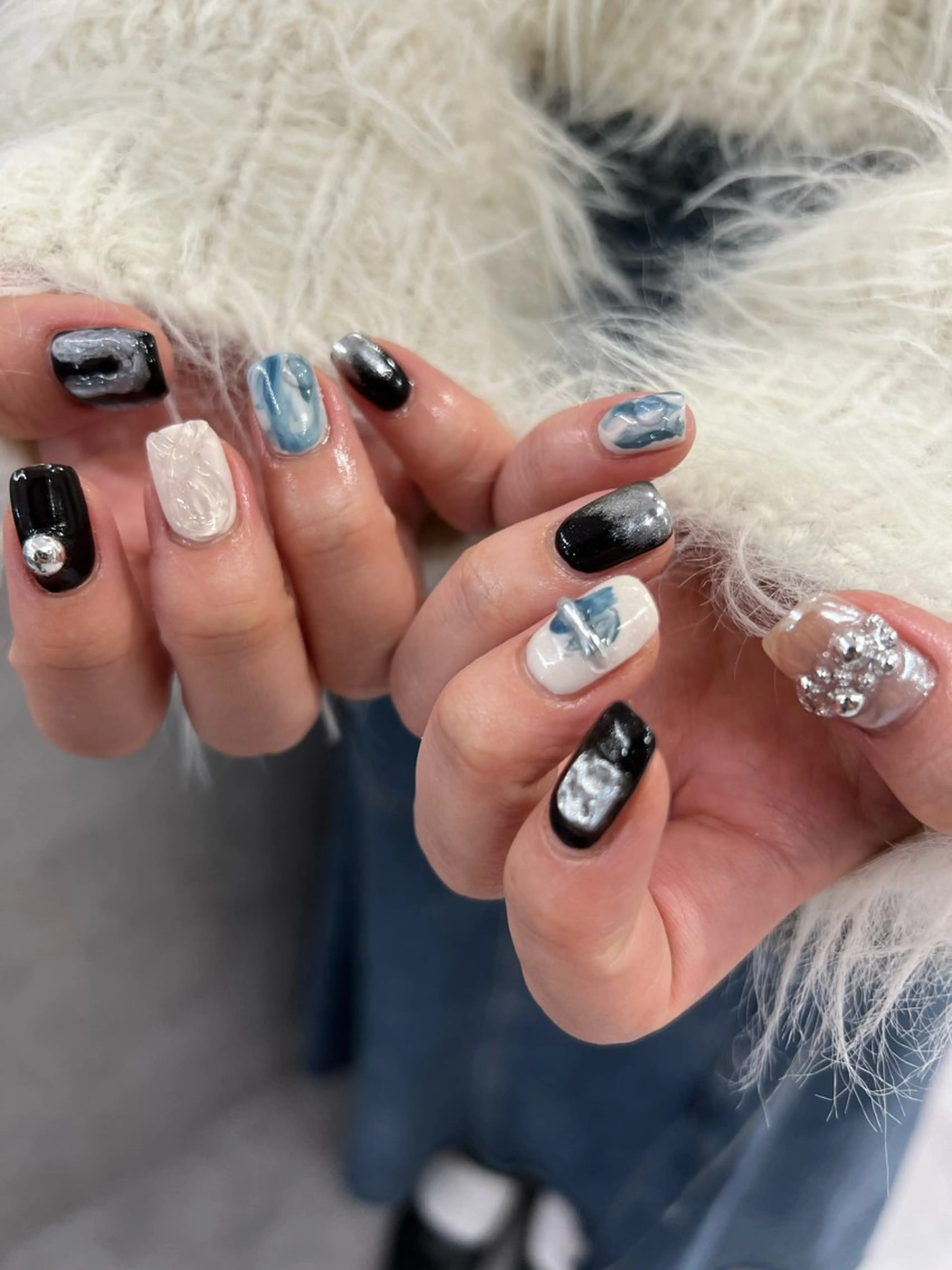 ネイル ジェルネイル 韓国ネイル ニュアンスネイル パラジェル シンプルネイル Bana_ Nailのネイルデザイン