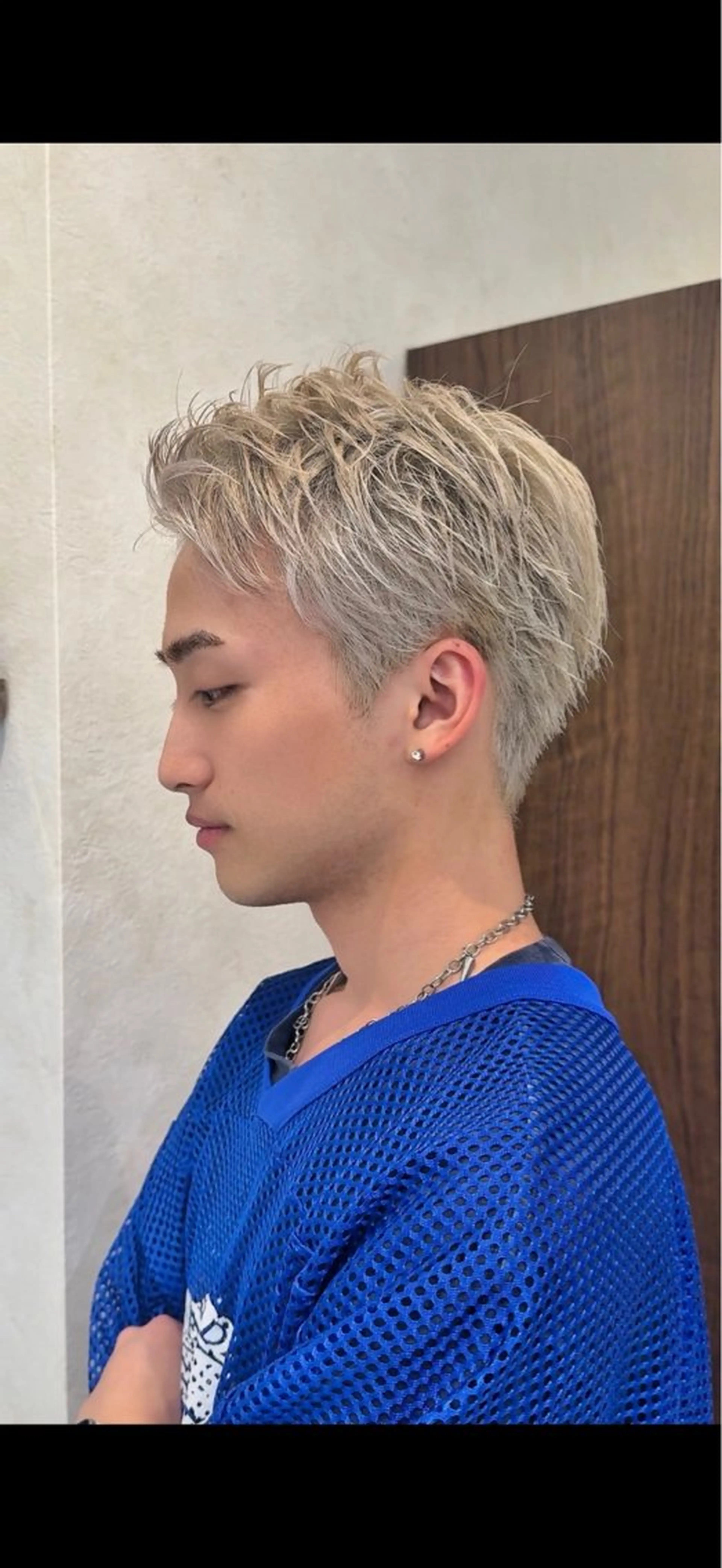 カラー メンズ さらツヤcolor 🌈 IORI🌞のヘアスタイル