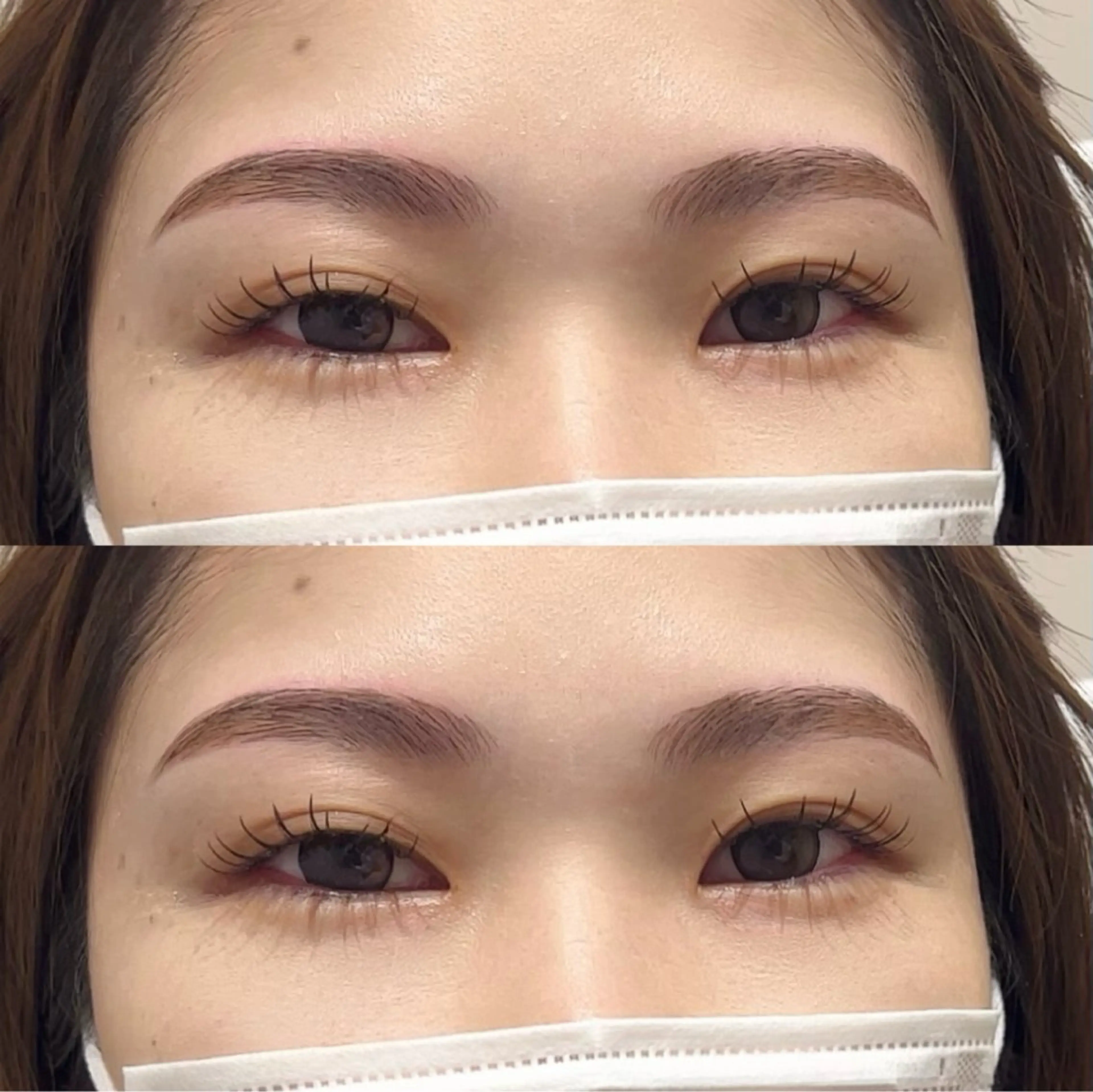 眉毛スタイリング(パーマ×ワックス)モデルの写真