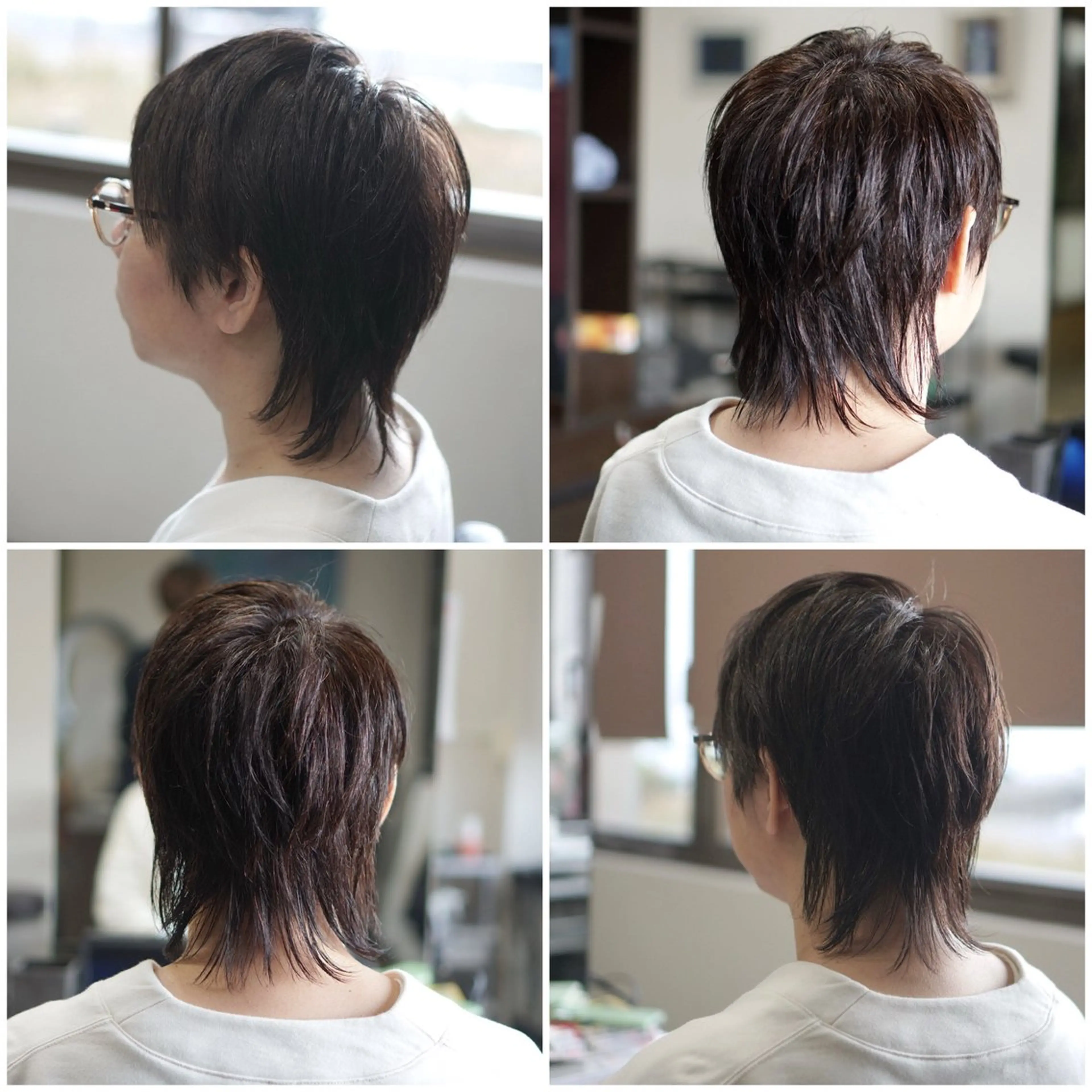 ショート カラー 中島 剛のヘアスタイル