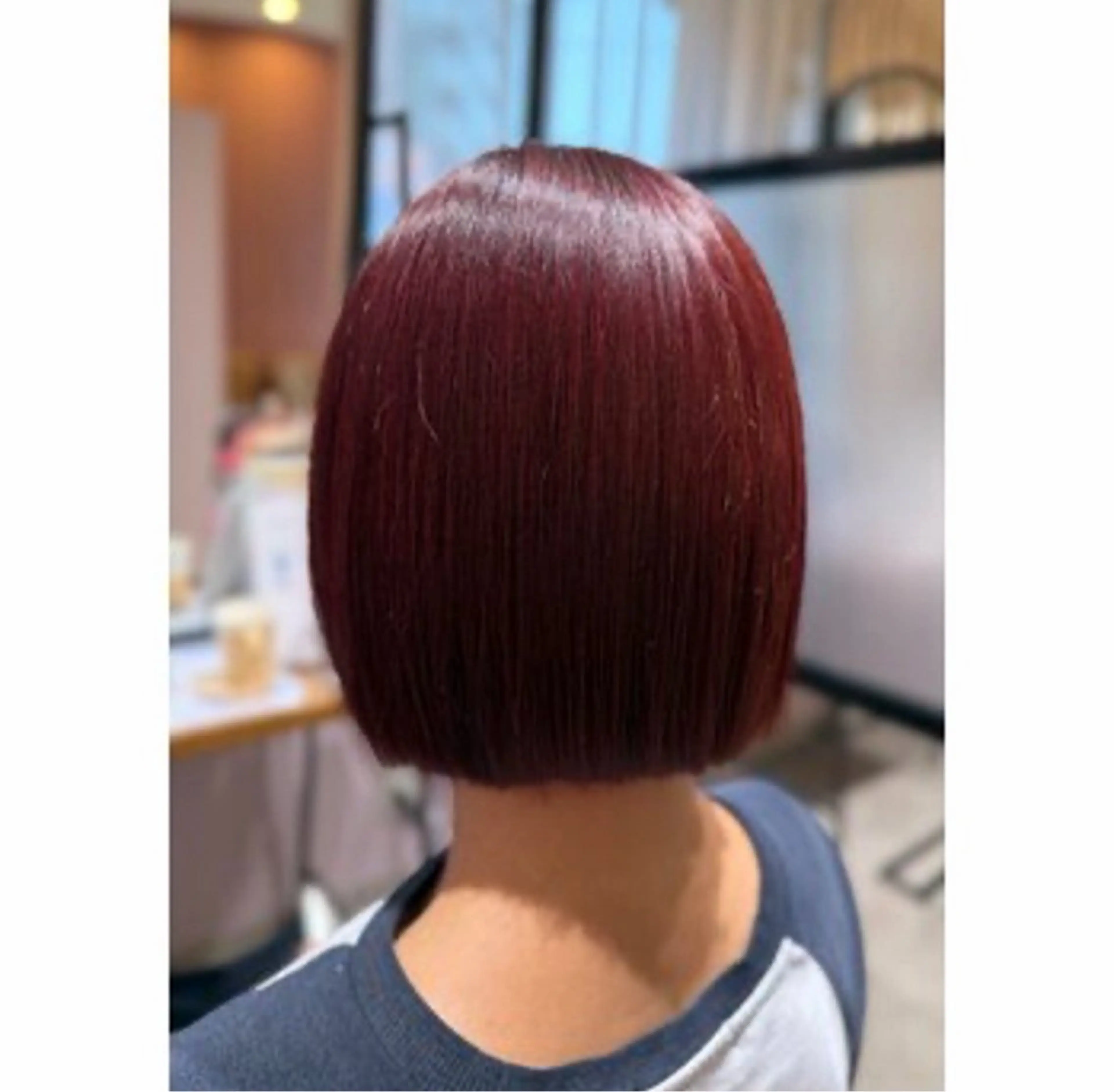 カラー 梶 瑞希のヘアスタイル
