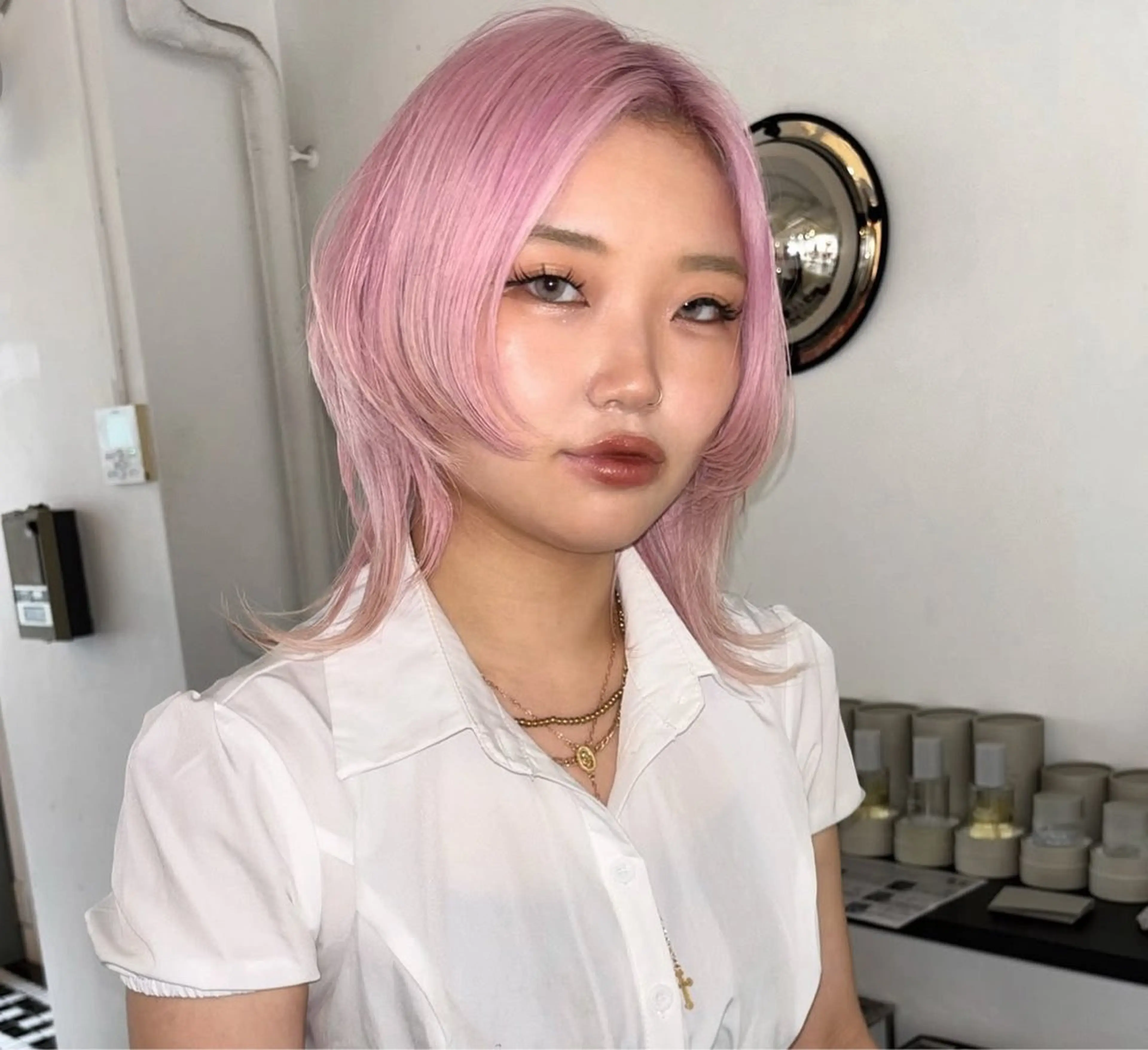 カラー ヘアカラー トリートメント Rena✴︎トレンド ×スタンダードMIXのヘアスタイル