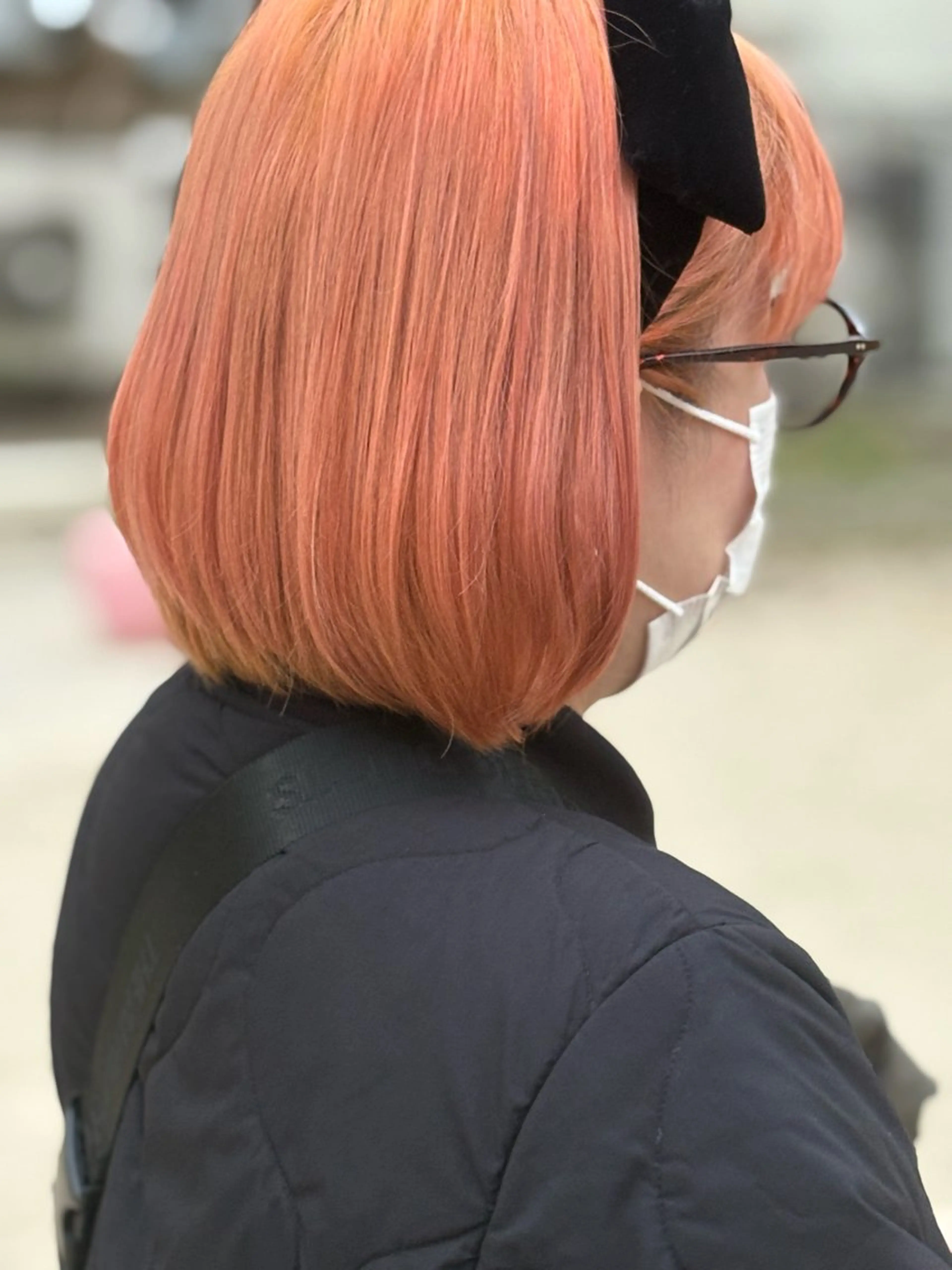 セミロング カラー ヘアカラー Meg/艶髪カラー× 髪質改善/中崎町のヘアスタイル