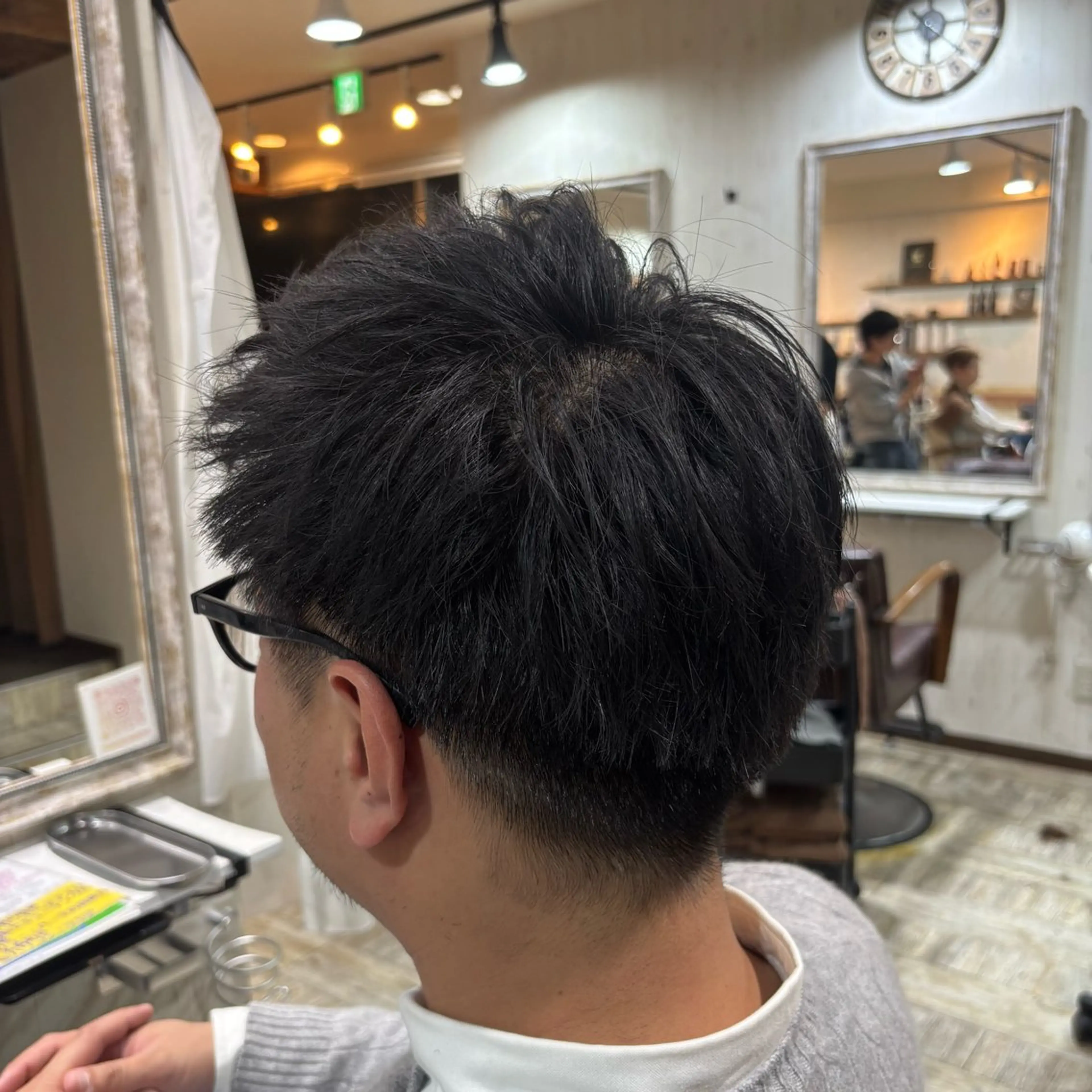 ショート カット ヘッドスパ 💥桜木町メンズ専門 💥ルキのヘアスタイル
