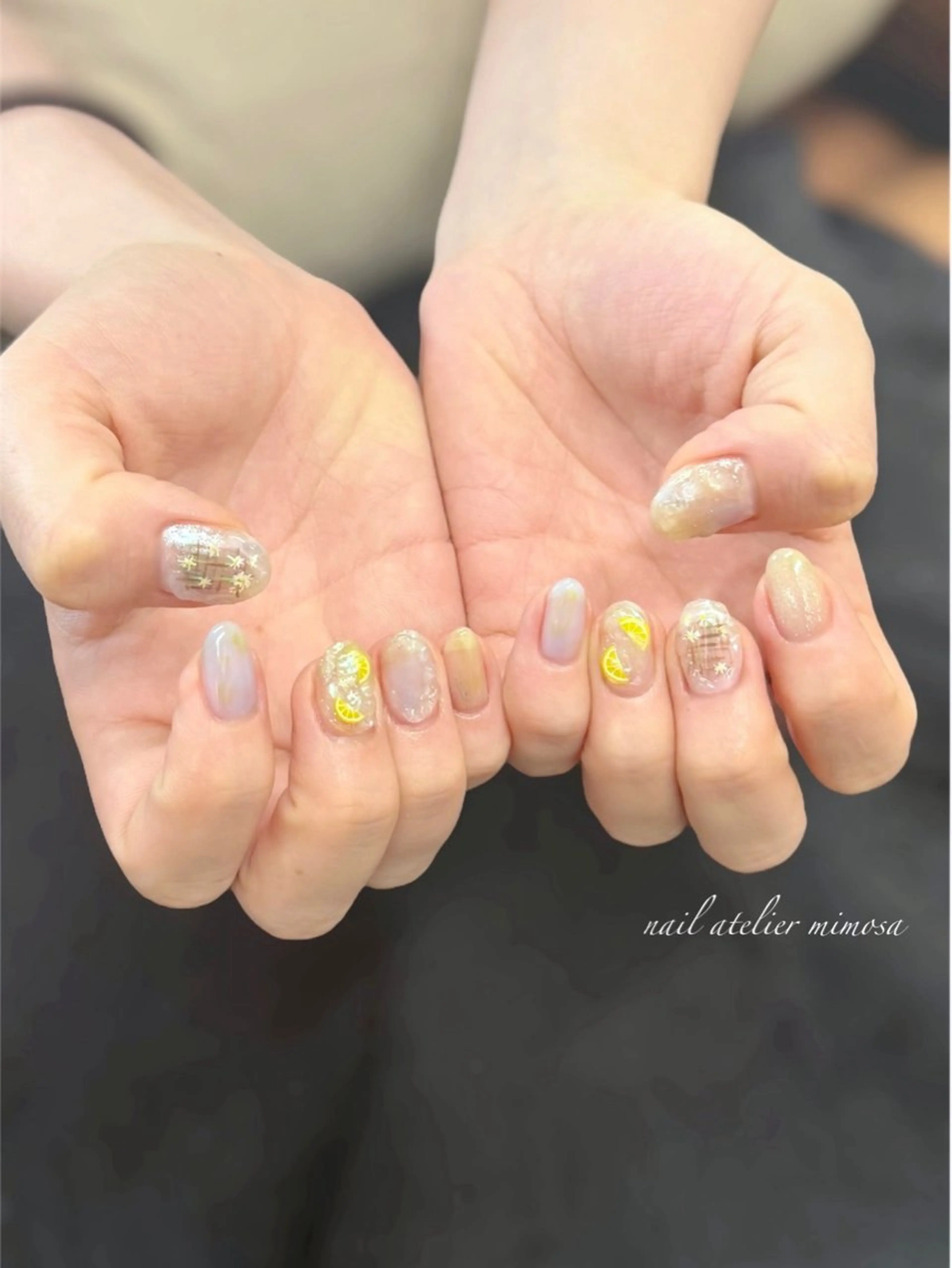 ネイル ハンドネイル アトリエ　ミモザ所属・いまむら あかりのネイルデザイン