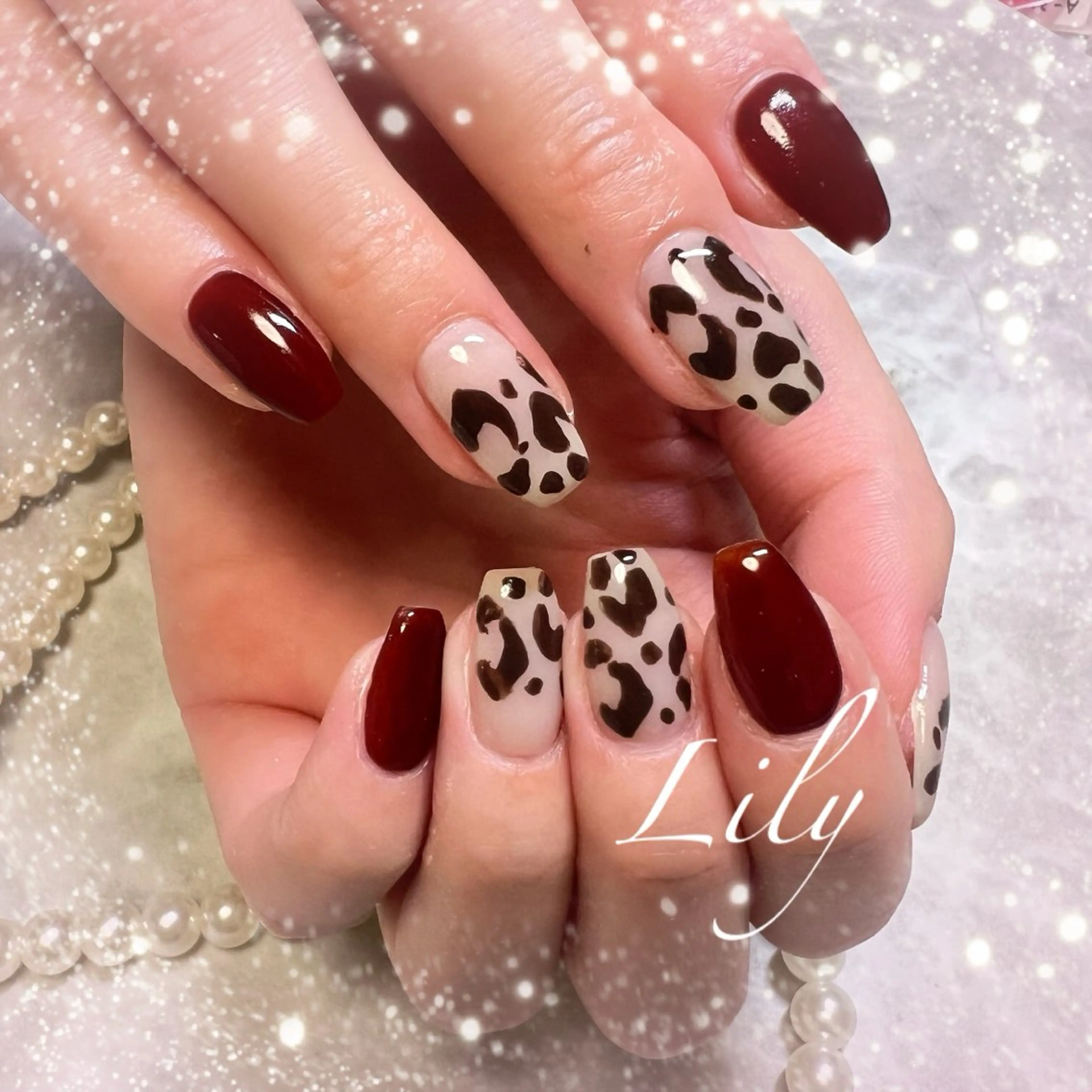 ネイル ハンドネイル フットネイル Lily*nail 🌻Mii🌻のネイルデザイン