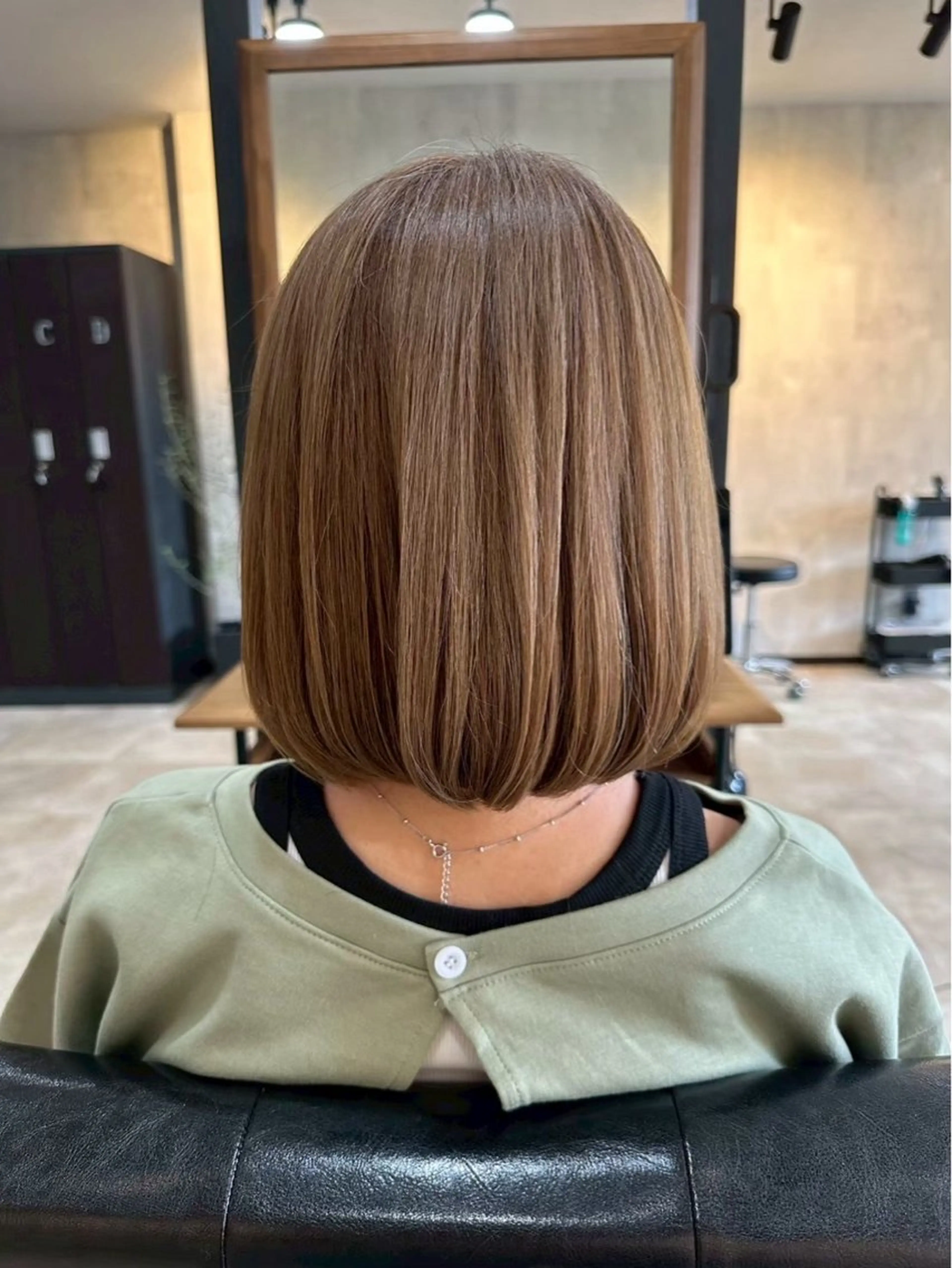 ミディアム カット ヘアカラー トリートメント SoL【橋本】 ソルのヘアスタイル