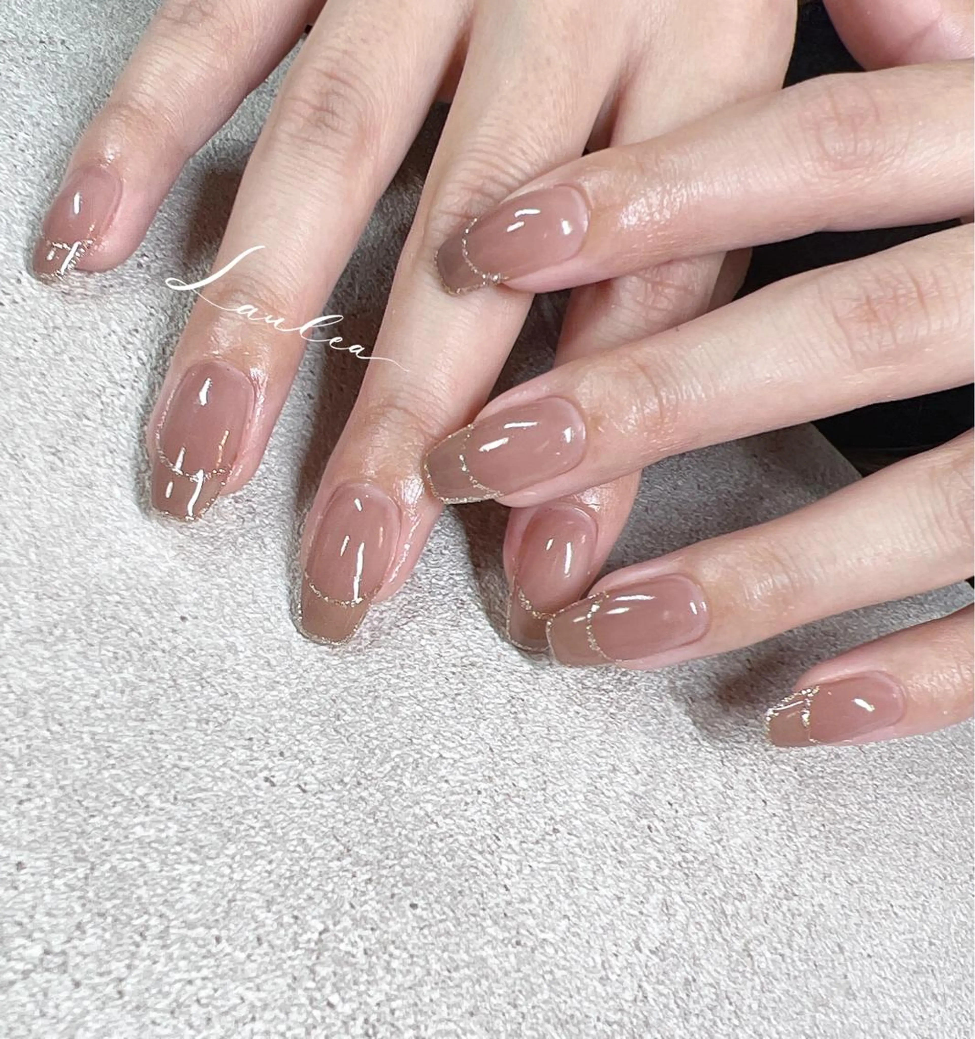 ネイル フットネイル 韓国ネイル ハンドネイル nail salon Lauleaのネイルデザイン