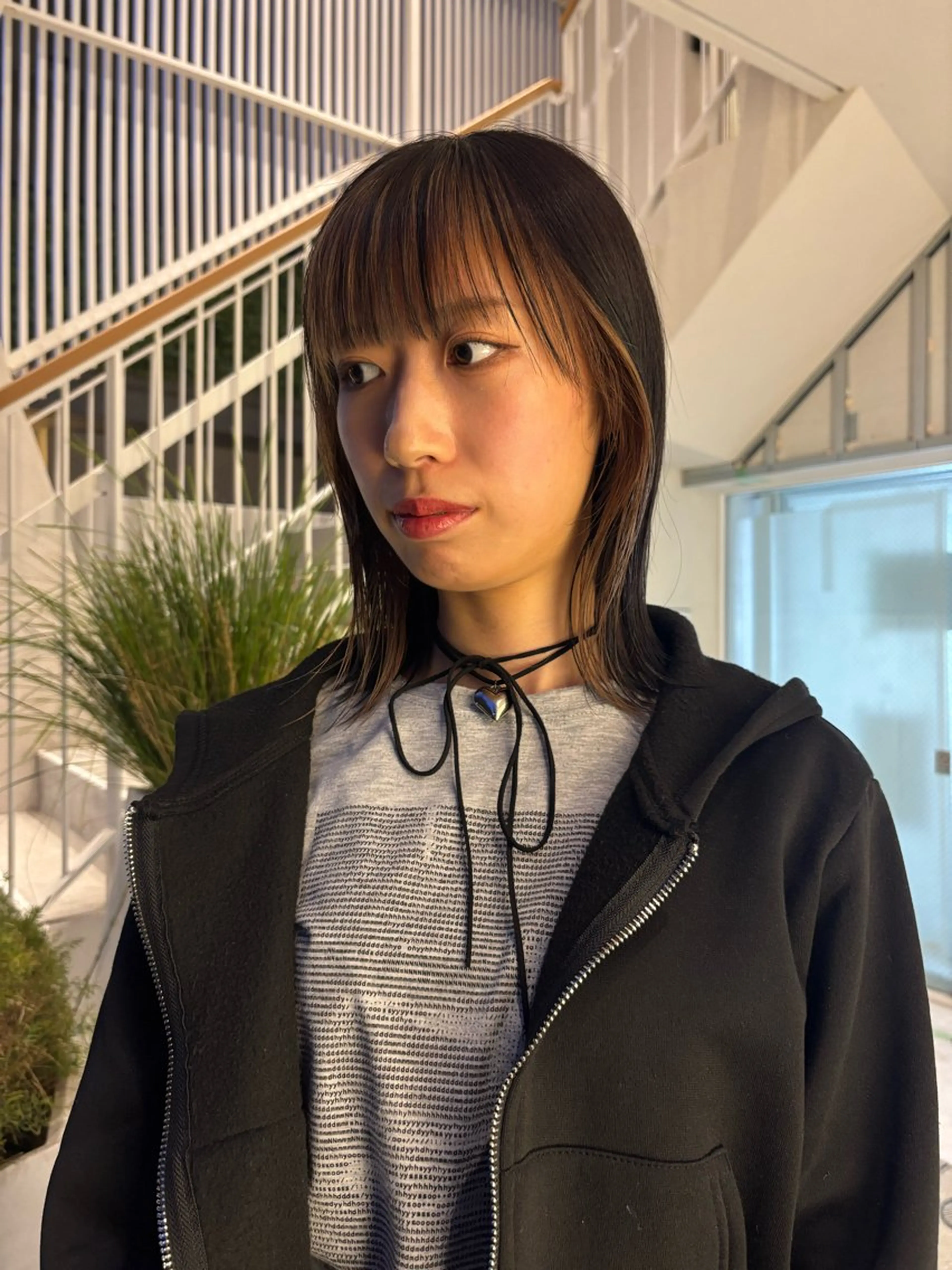 セミロング カラー ヘアカラー レイヤーボブ🎵 ブリーチ/りりのヘアスタイル