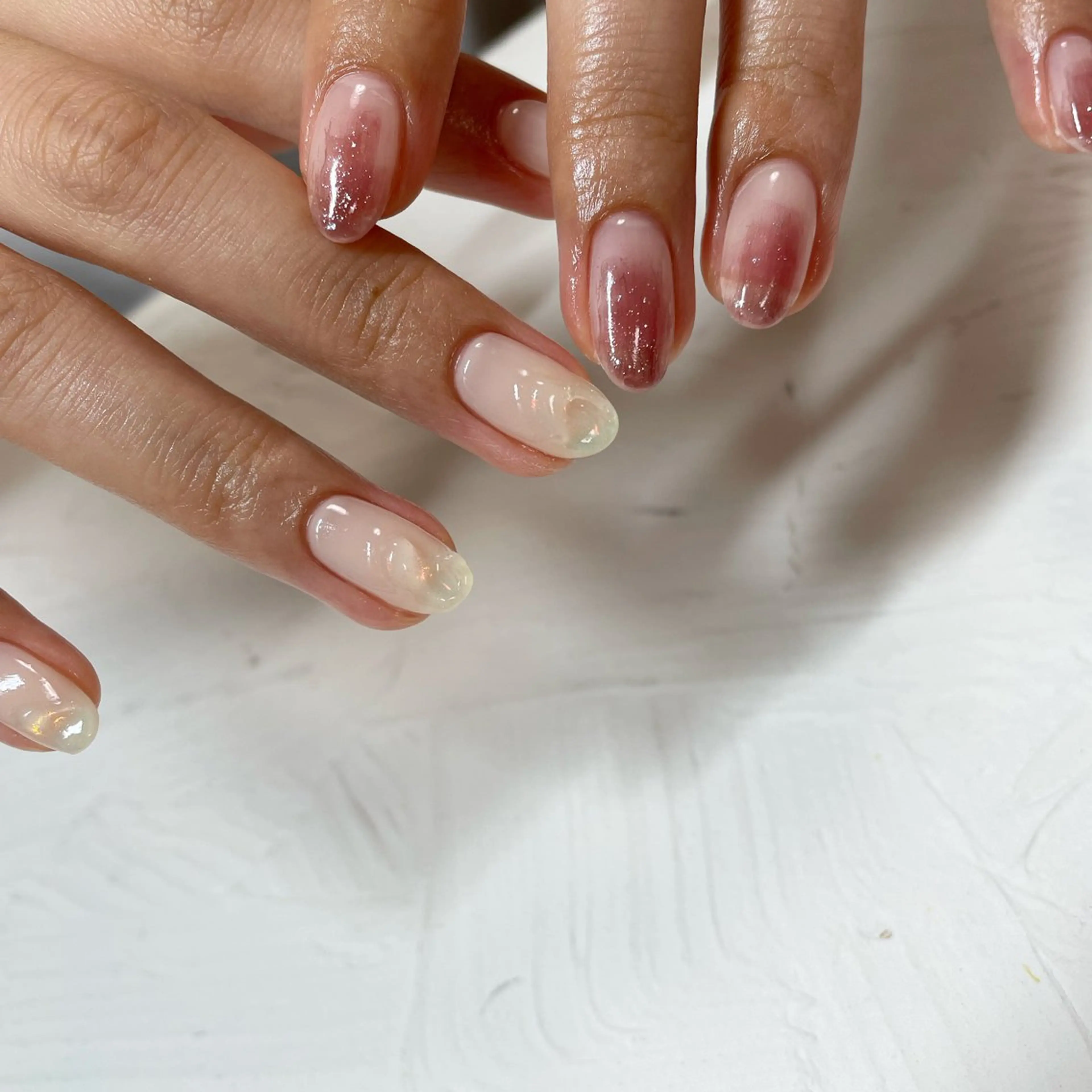 ネイル ホワイト 🌕akuri🌖 渋谷/nuanceのネイルデザイン