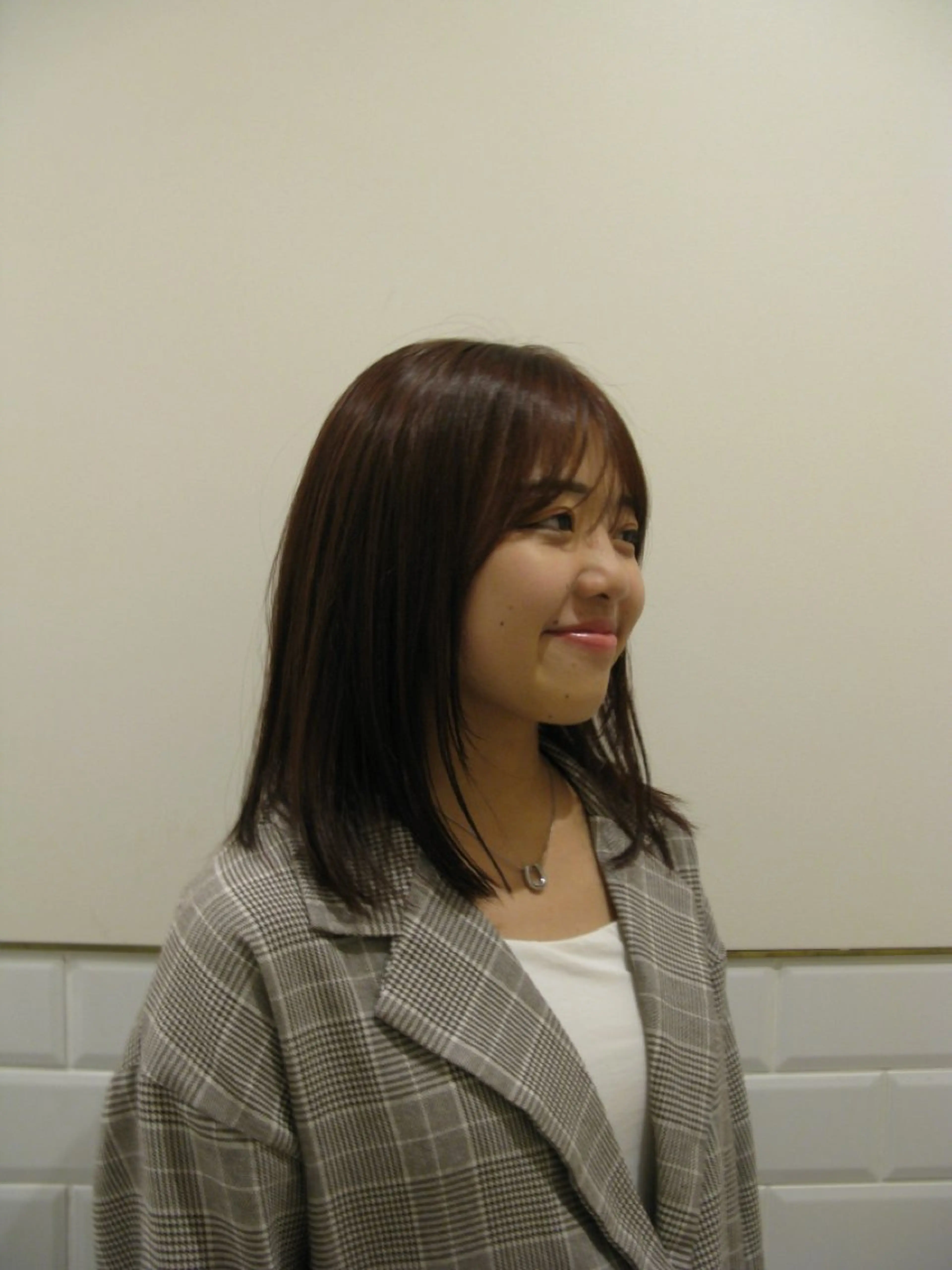 ミディアム カラー ヘアアレンジ Door所属・松井 七瀬のヘアスタイル