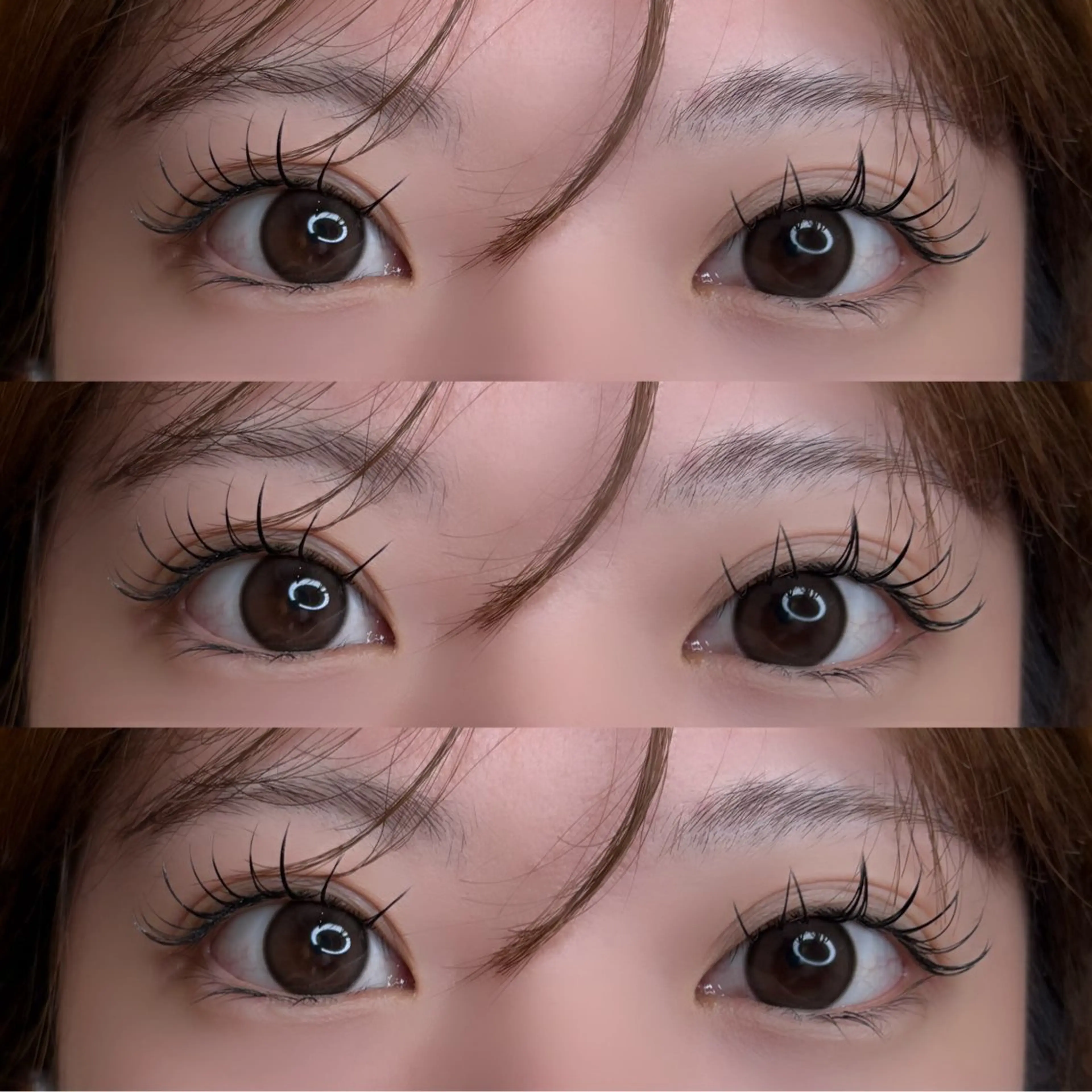 マツエク【80本】+束感コーティング✨🤍の写真