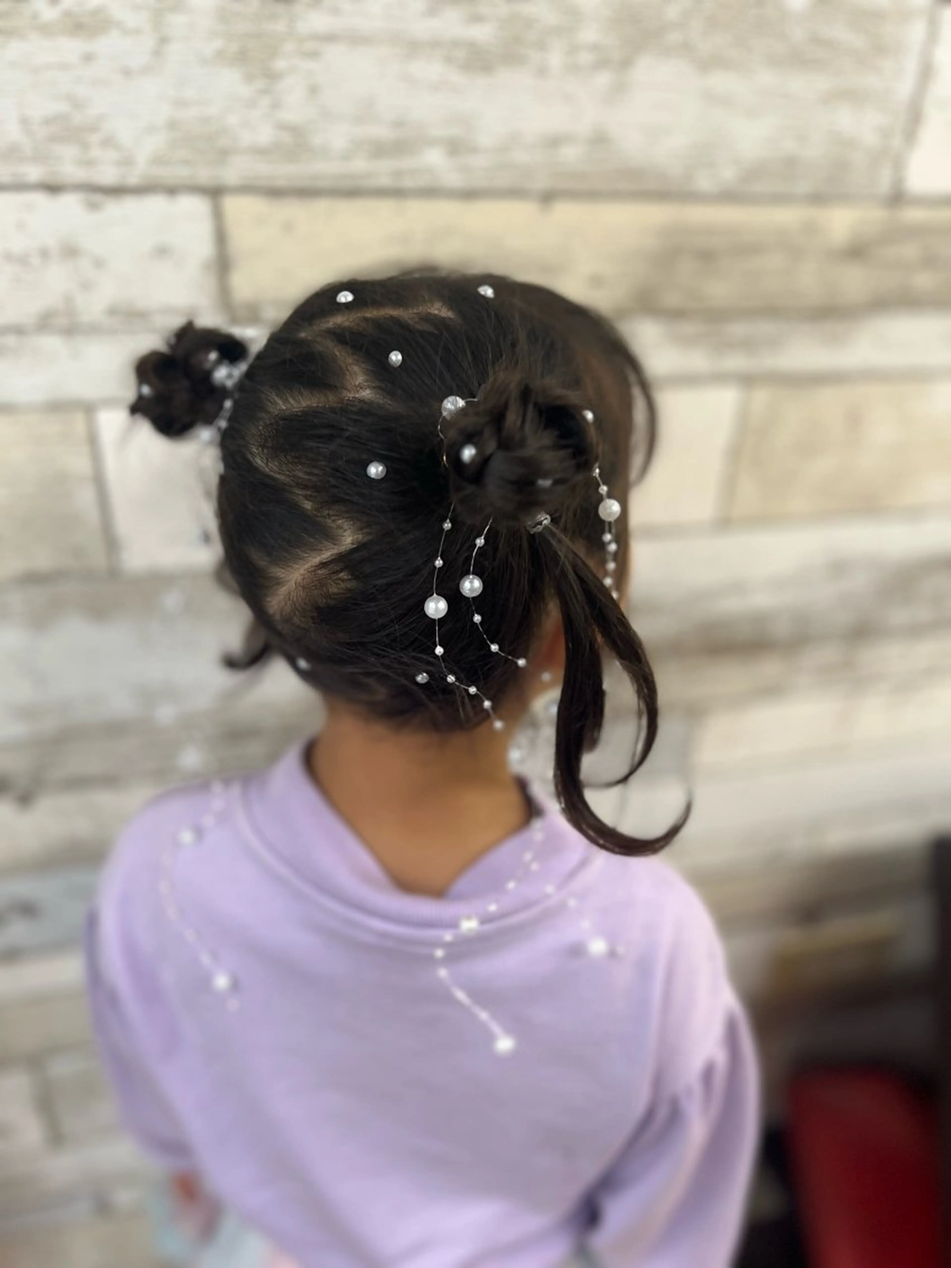 キッズ B-W ⭐️REIKOのヘアスタイル