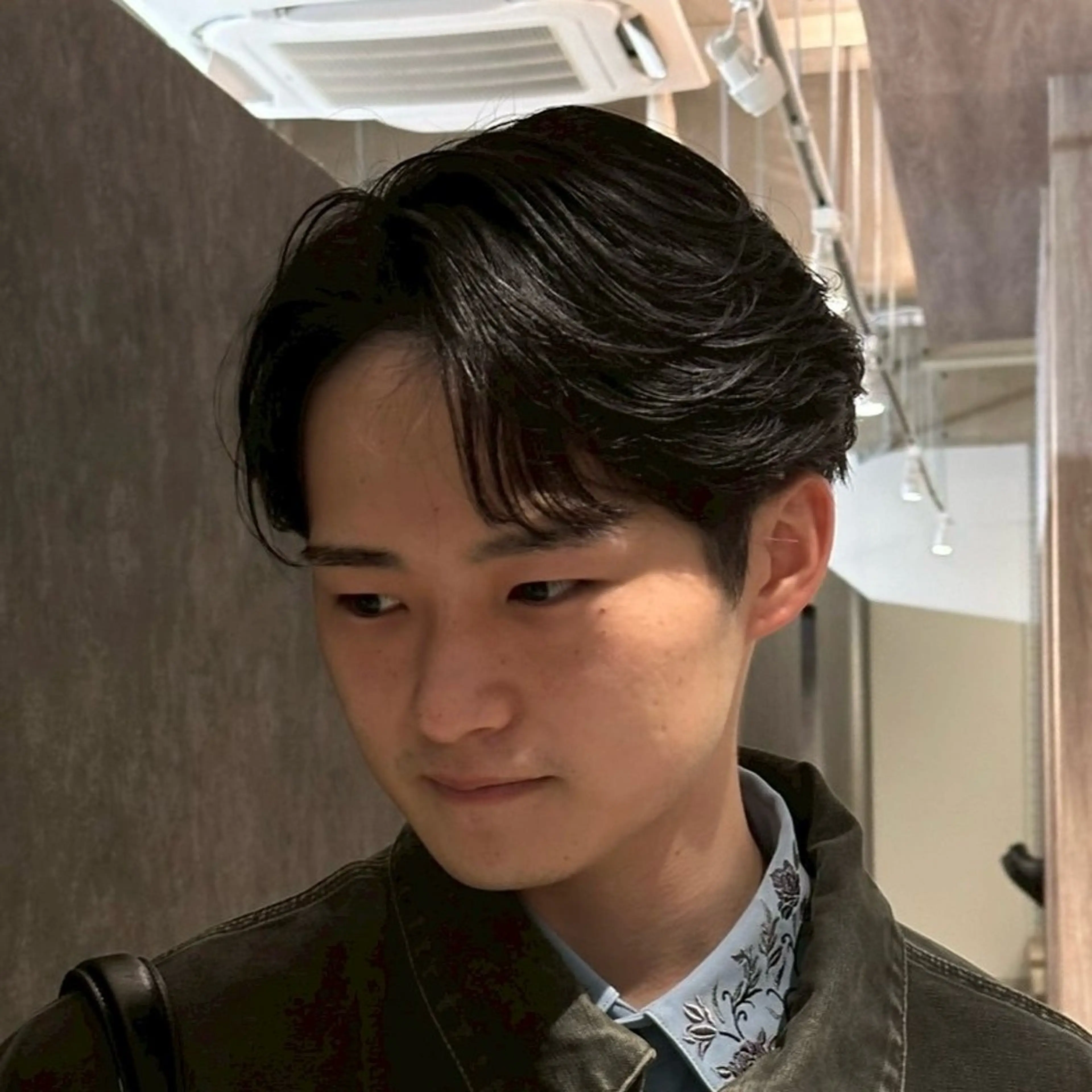 【4月限定🔊】minimo人気No.1🥇 似合わせメンズカット➕ニュアンスパーマ➕眉毛wax【髪質改善TR付】の写真