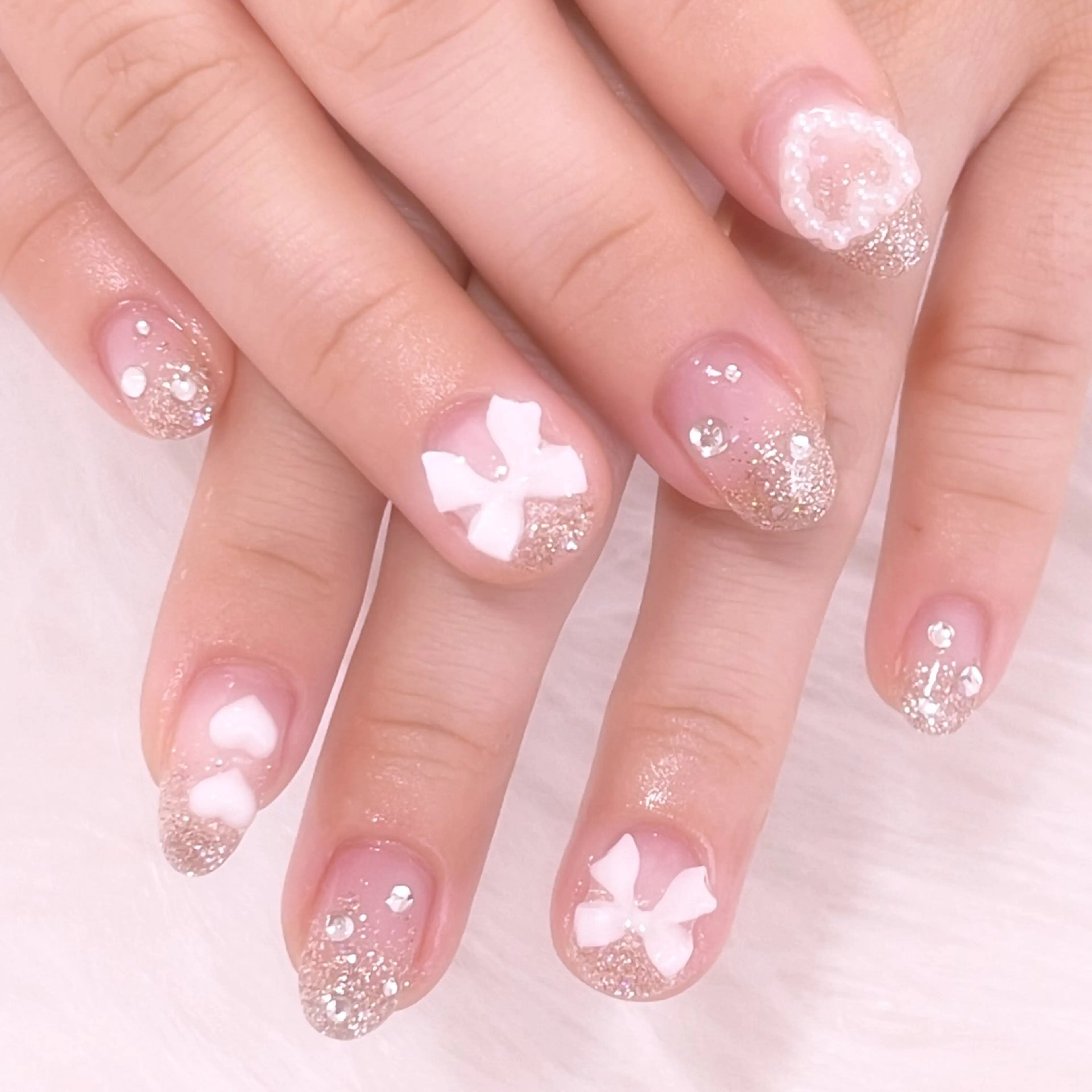 ネイル ハンドネイル 梅島の ネイル屋さんのネイルデザイン