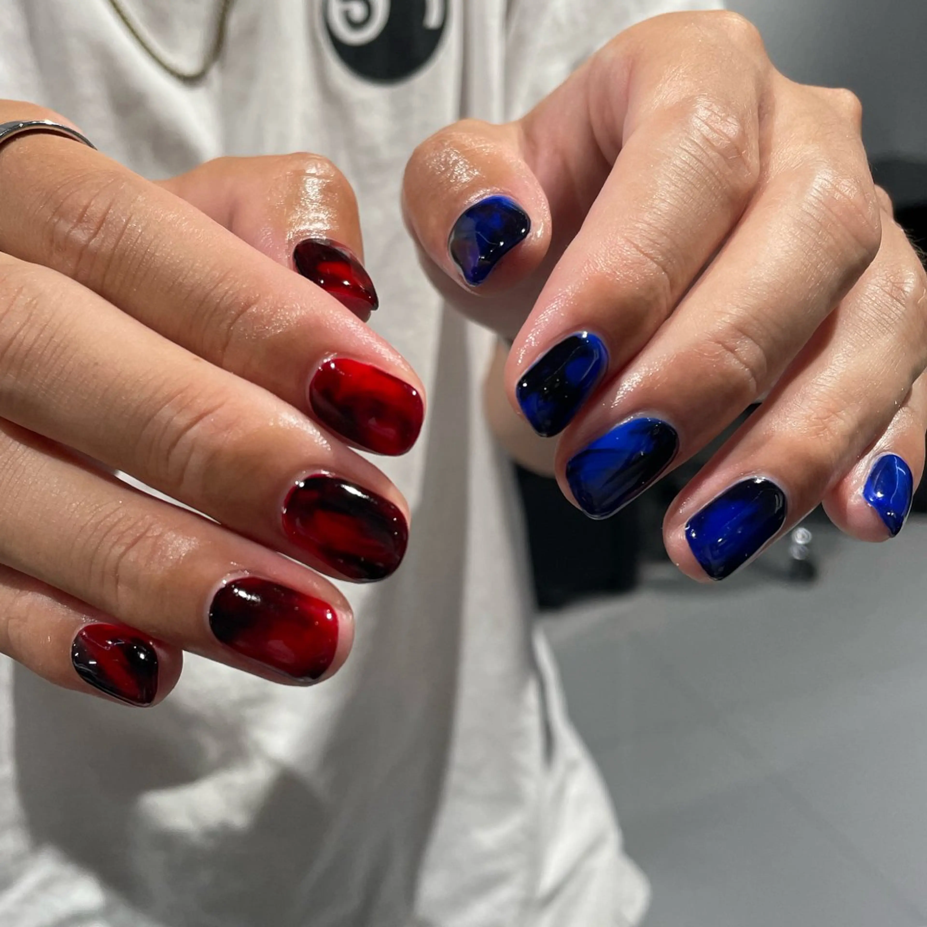 ネイル アートネイル メンズネイル ニュアンスネイル M.wish Yukinaのネイルデザイン