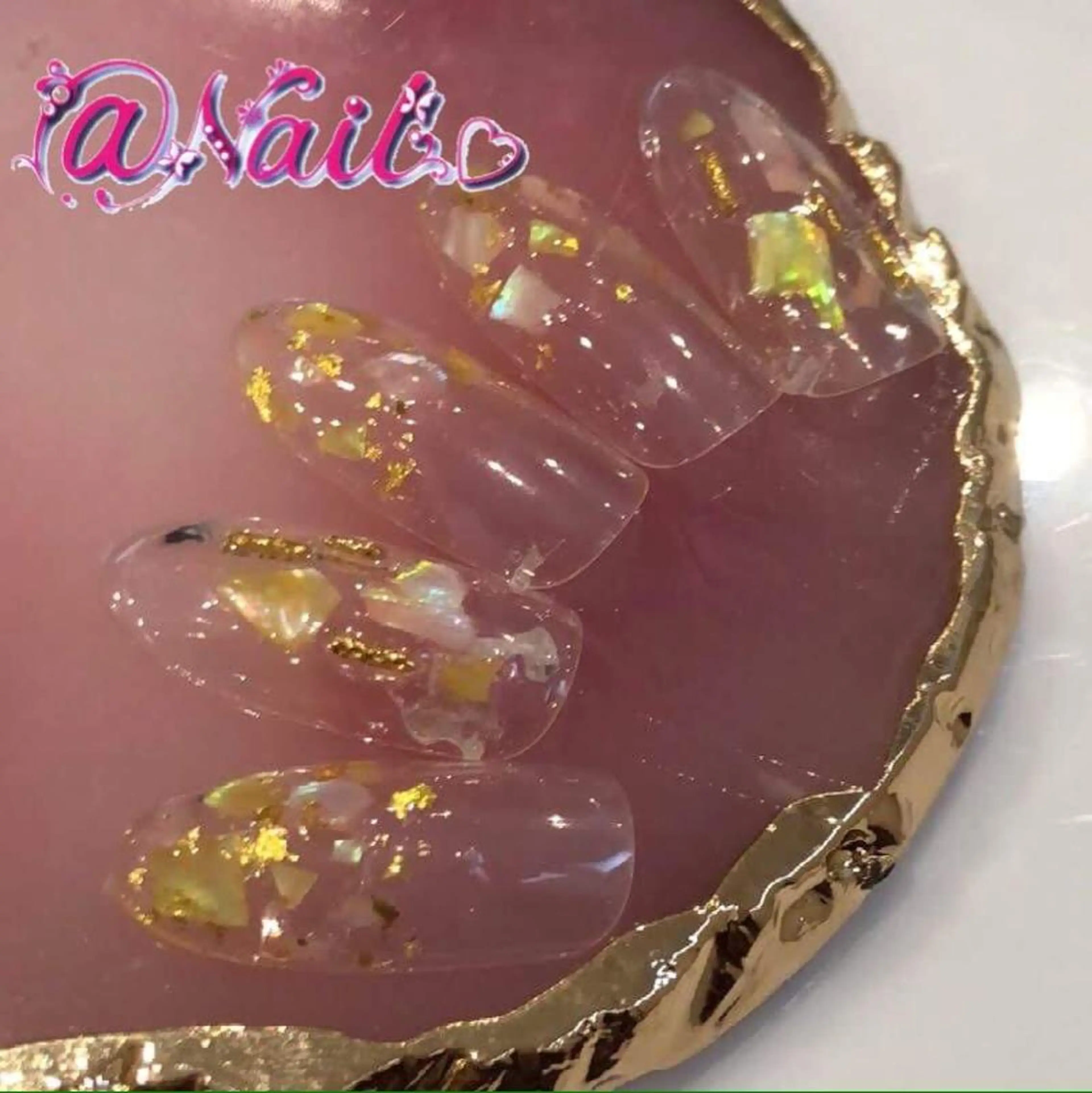 ネイル ネイルチップ 小尾 栞のネイルデザイン