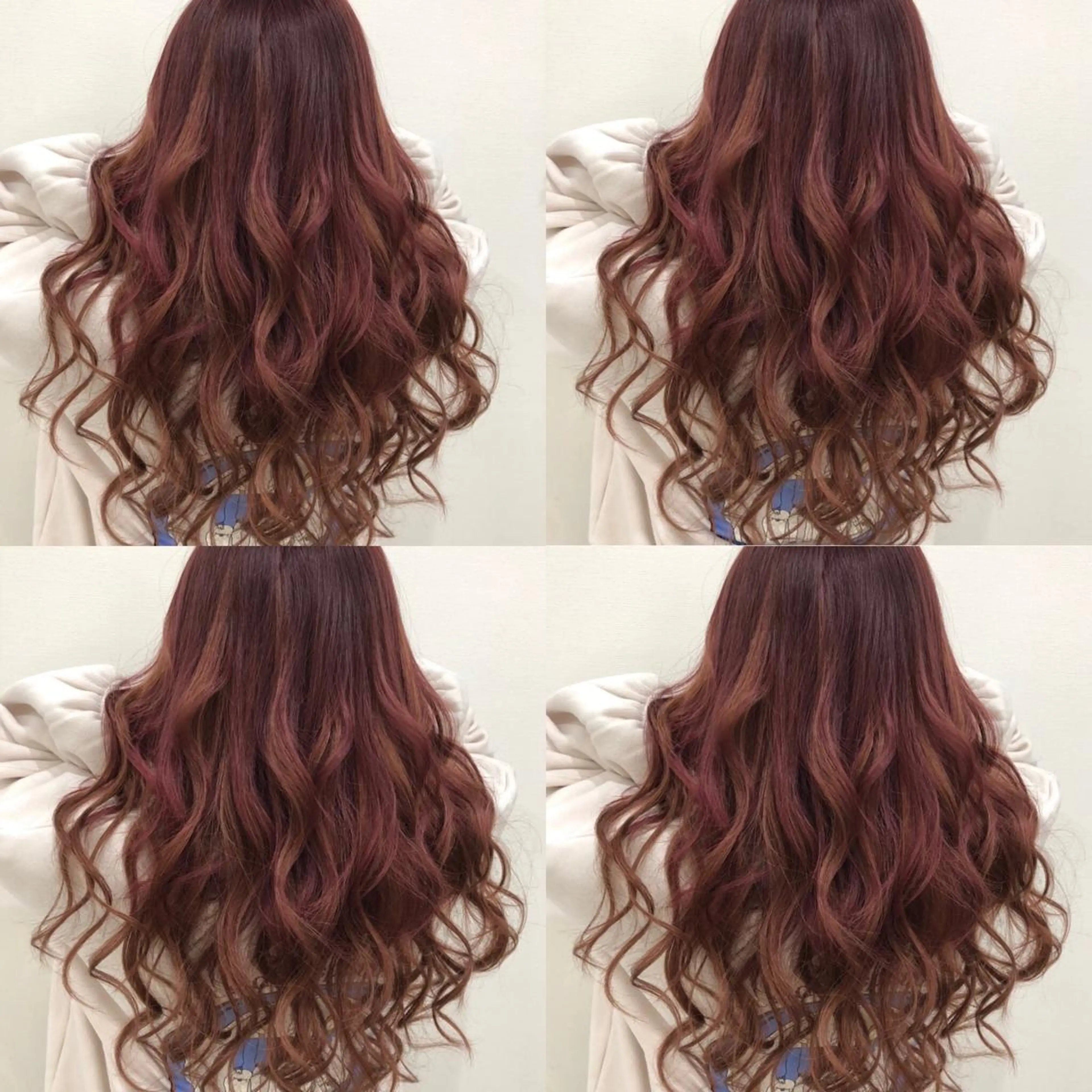 ロング カラー ブラウンカラー ピンクカラー ピンクブラウン 🌷MAYU 🌷のヘアスタイル