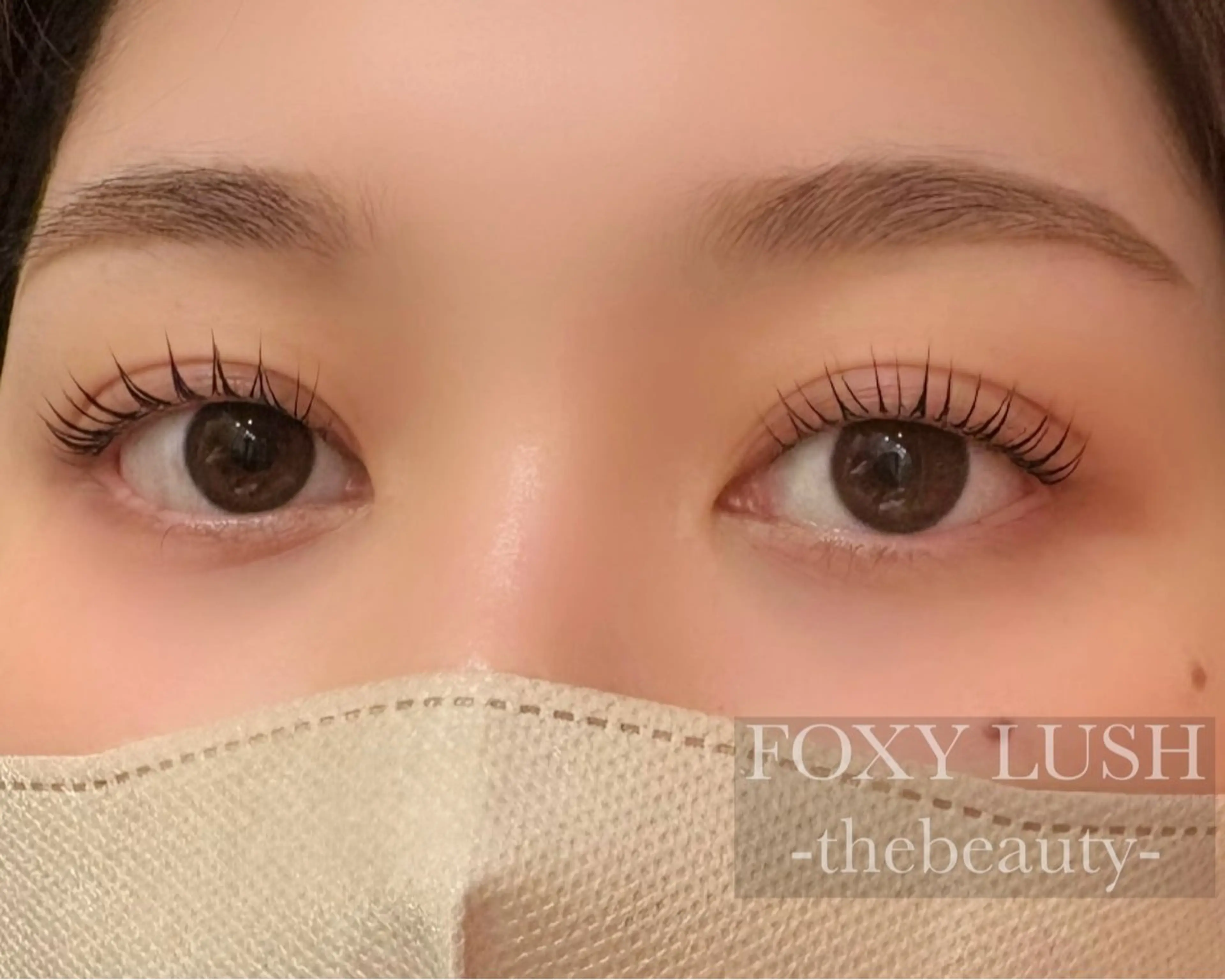 マツエク・マツパ パリジェンヌラッシュリフト FOXYLASH Hoichiのマツエク・マツパデザイン