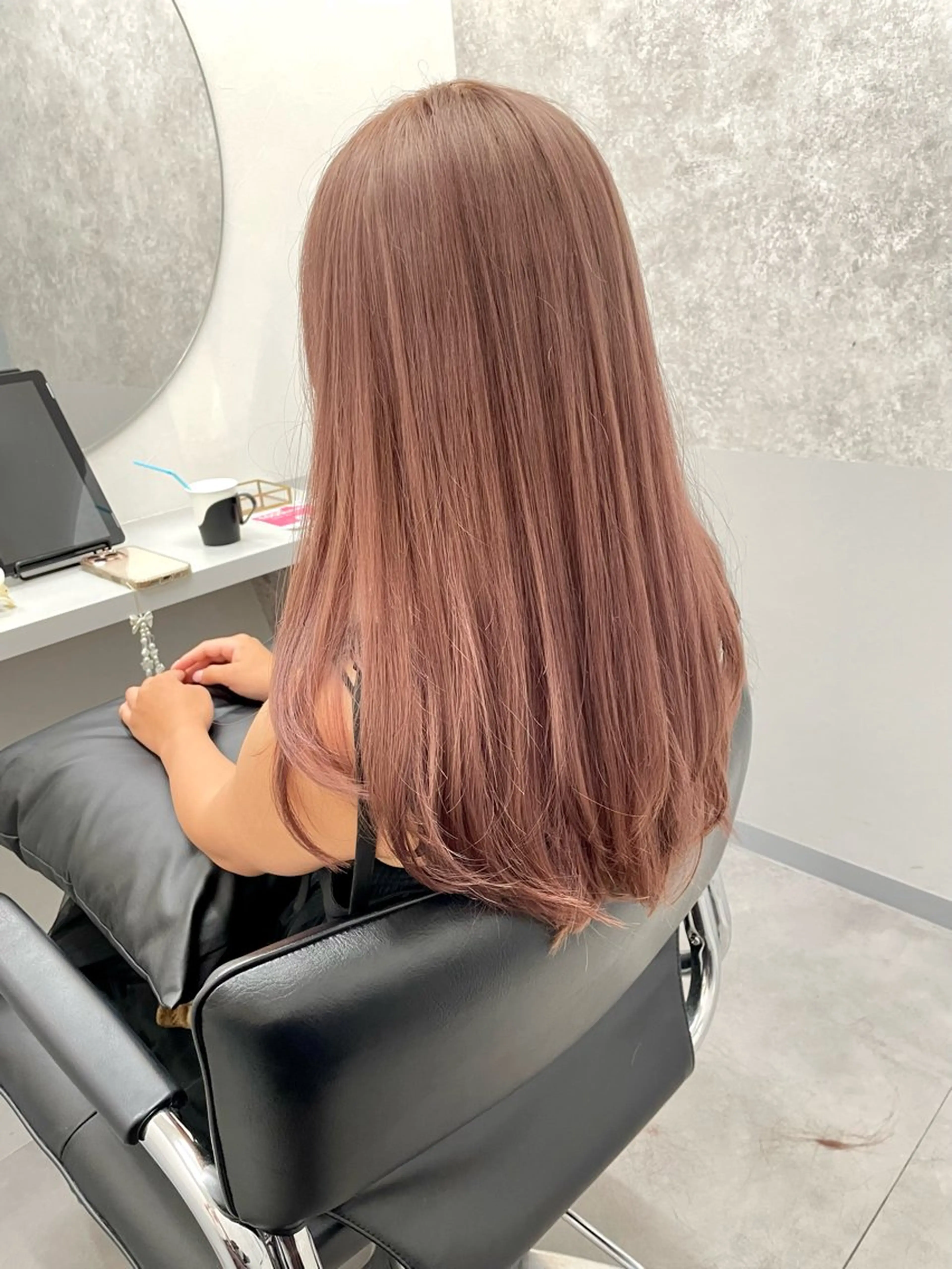 ロング カラー ベージュカラー ピンクカラー ピンクベージュ 🌷tocca Mai🌷のヘアスタイル