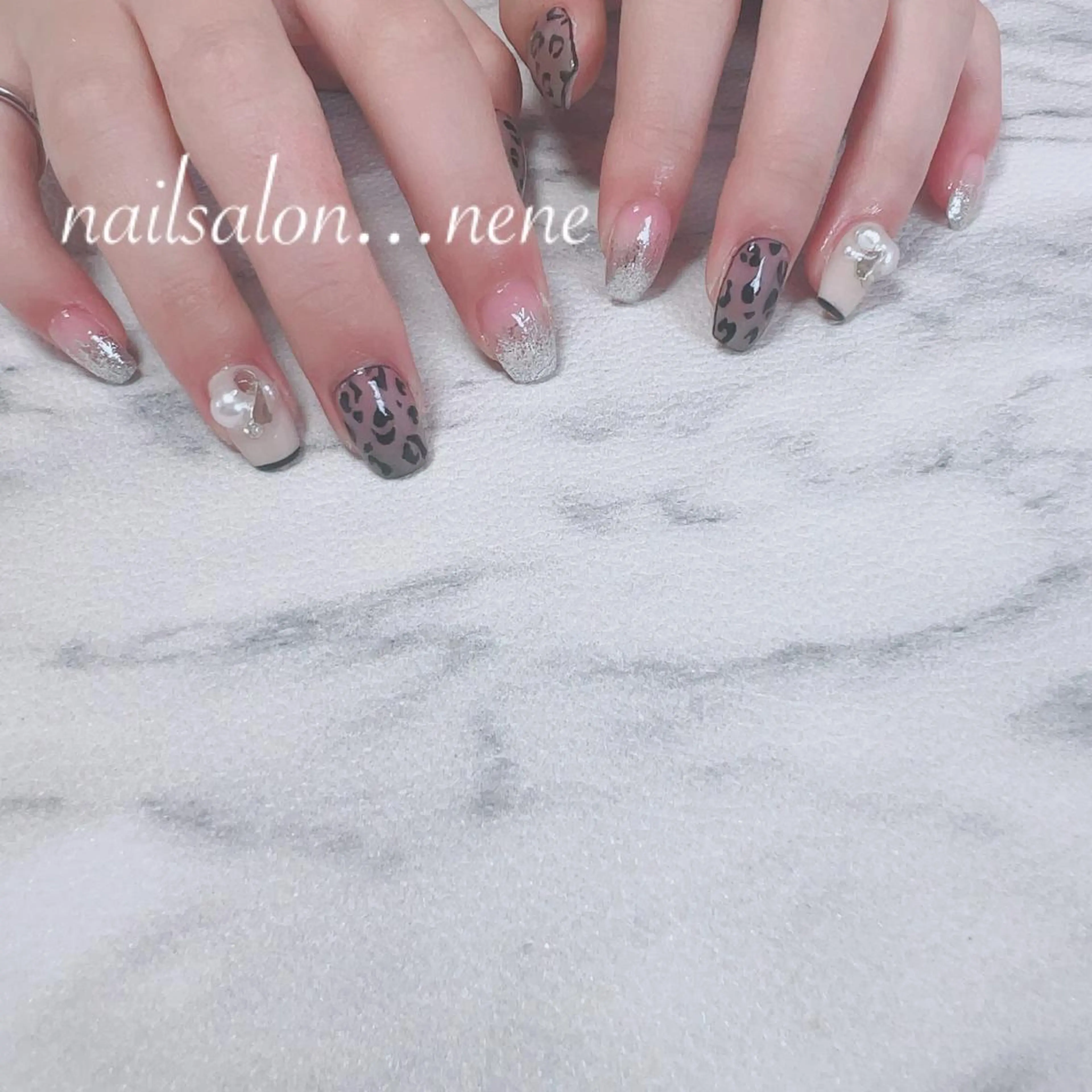 ネイル アニマル柄 nailsalon ...neneのネイルデザイン