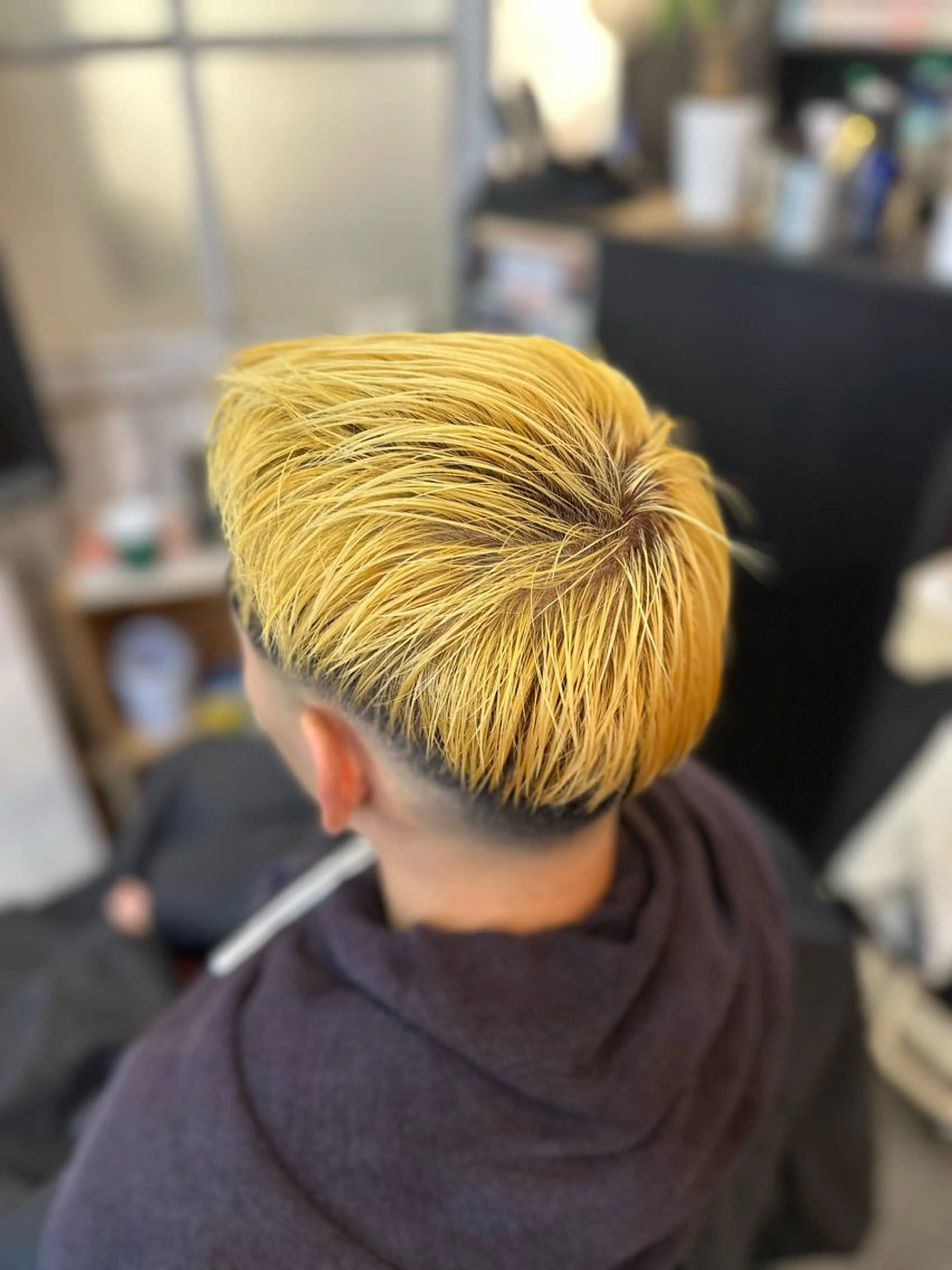 ショート カラー メンズ メンズブリーチ ブリーチ ヘアカラー plants hair salon by GEORGE所属・元住吉プランツヘアー ☘️丸山☘️のヘアスタイル