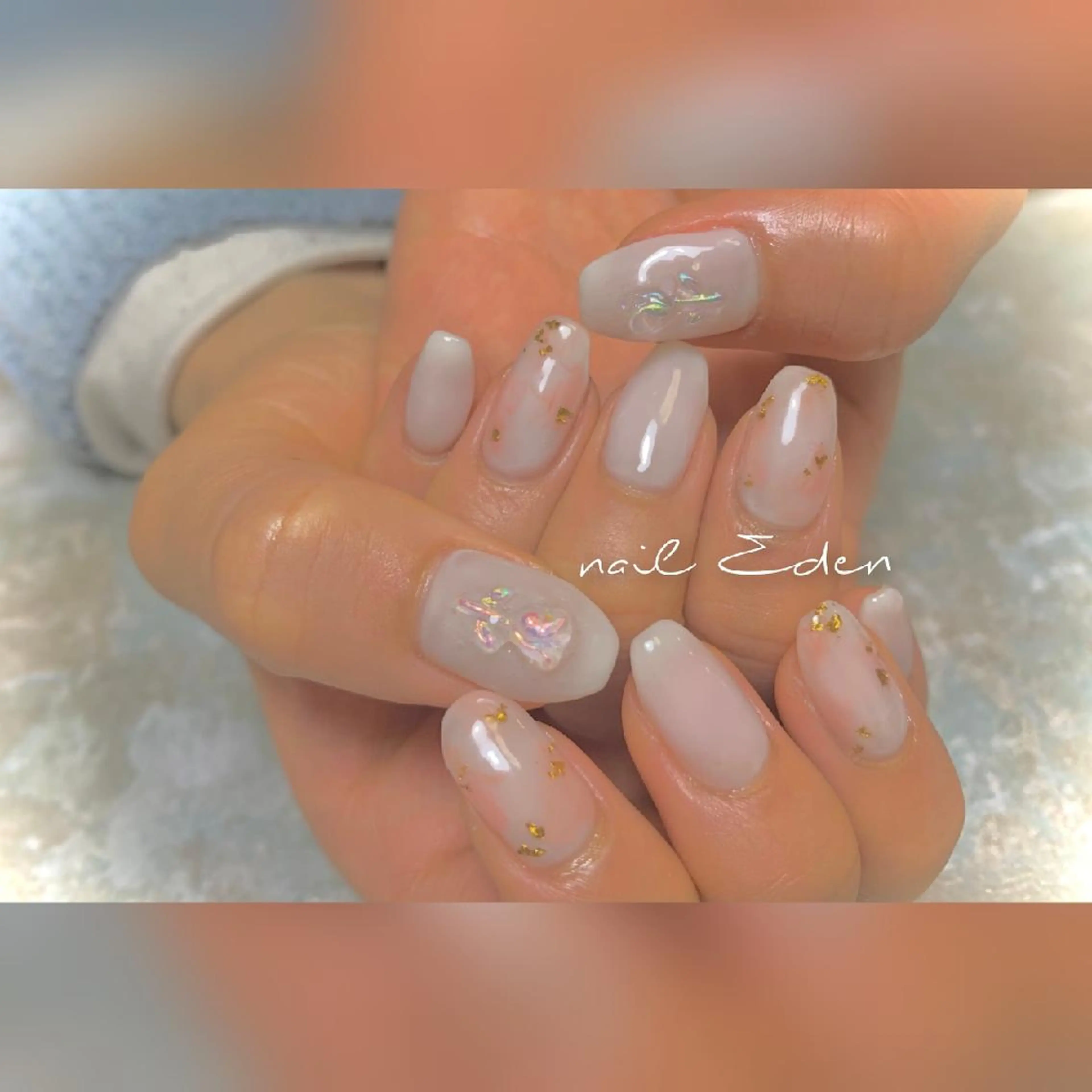 ネイル 韓国ネイル 持ち込み Eden ♾️のネイルデザイン