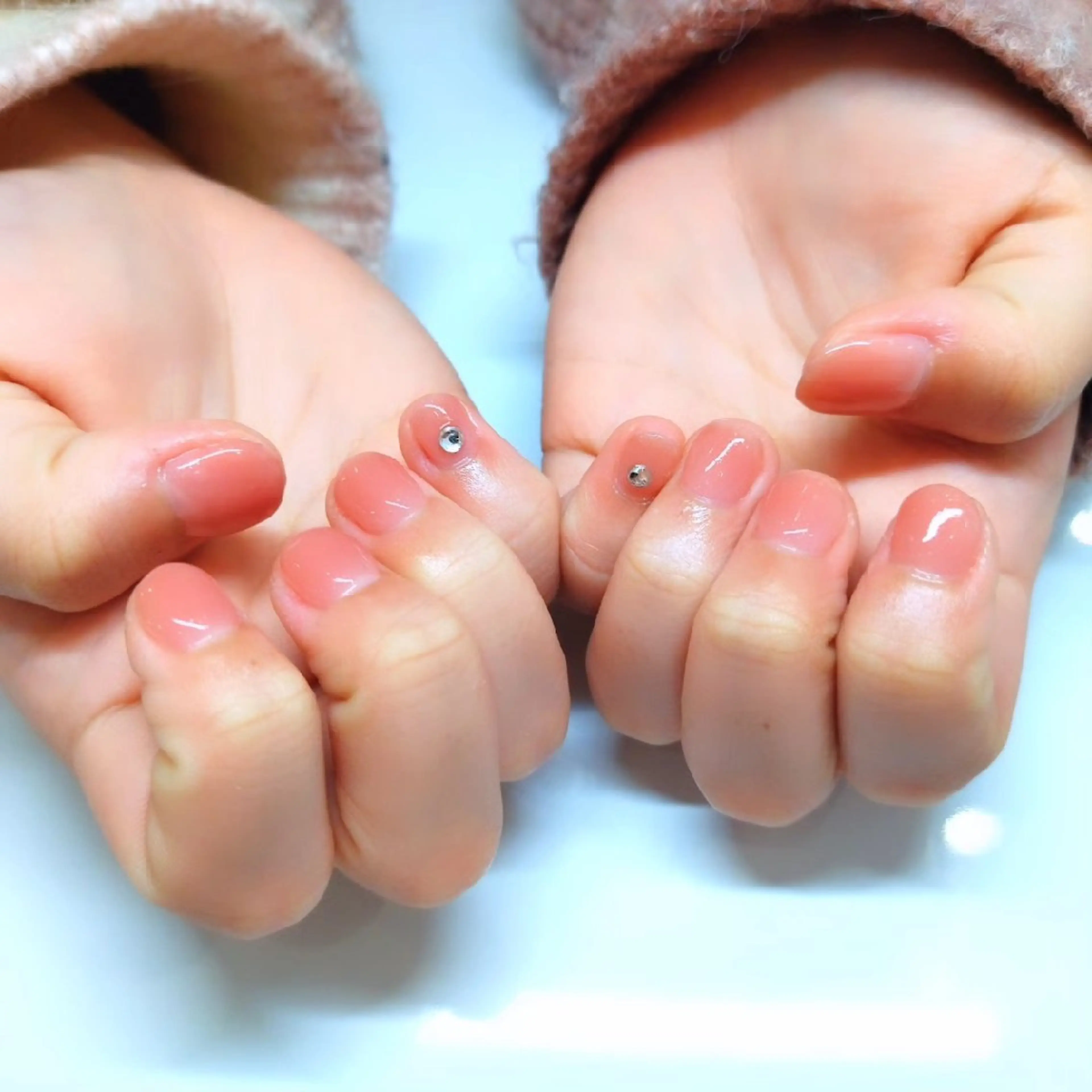 ネイル 鐙 桃華のネイルデザイン