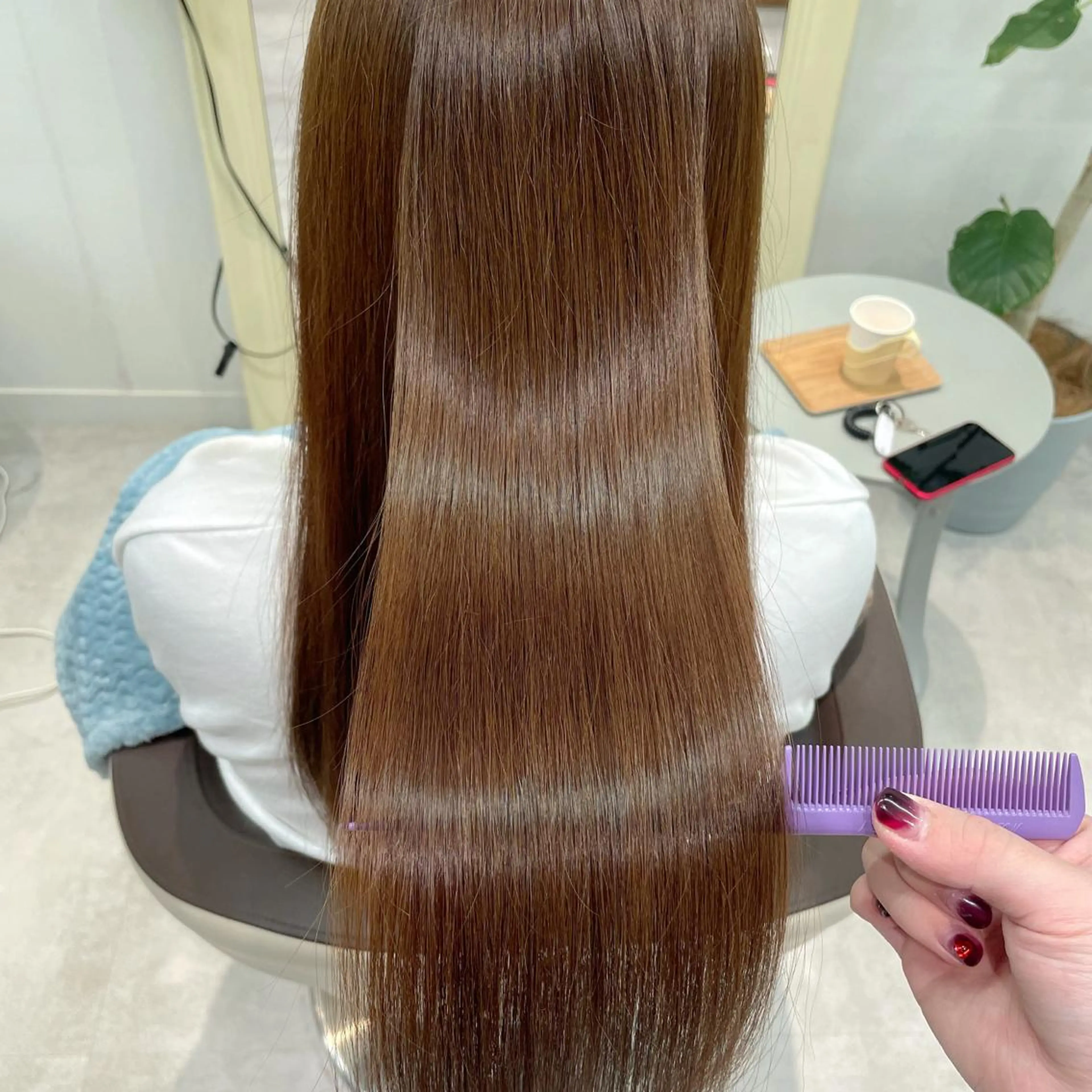 ロング カラー これた🧸ヘアメ職人 ♡髪質改善♡カラーのヘアスタイル