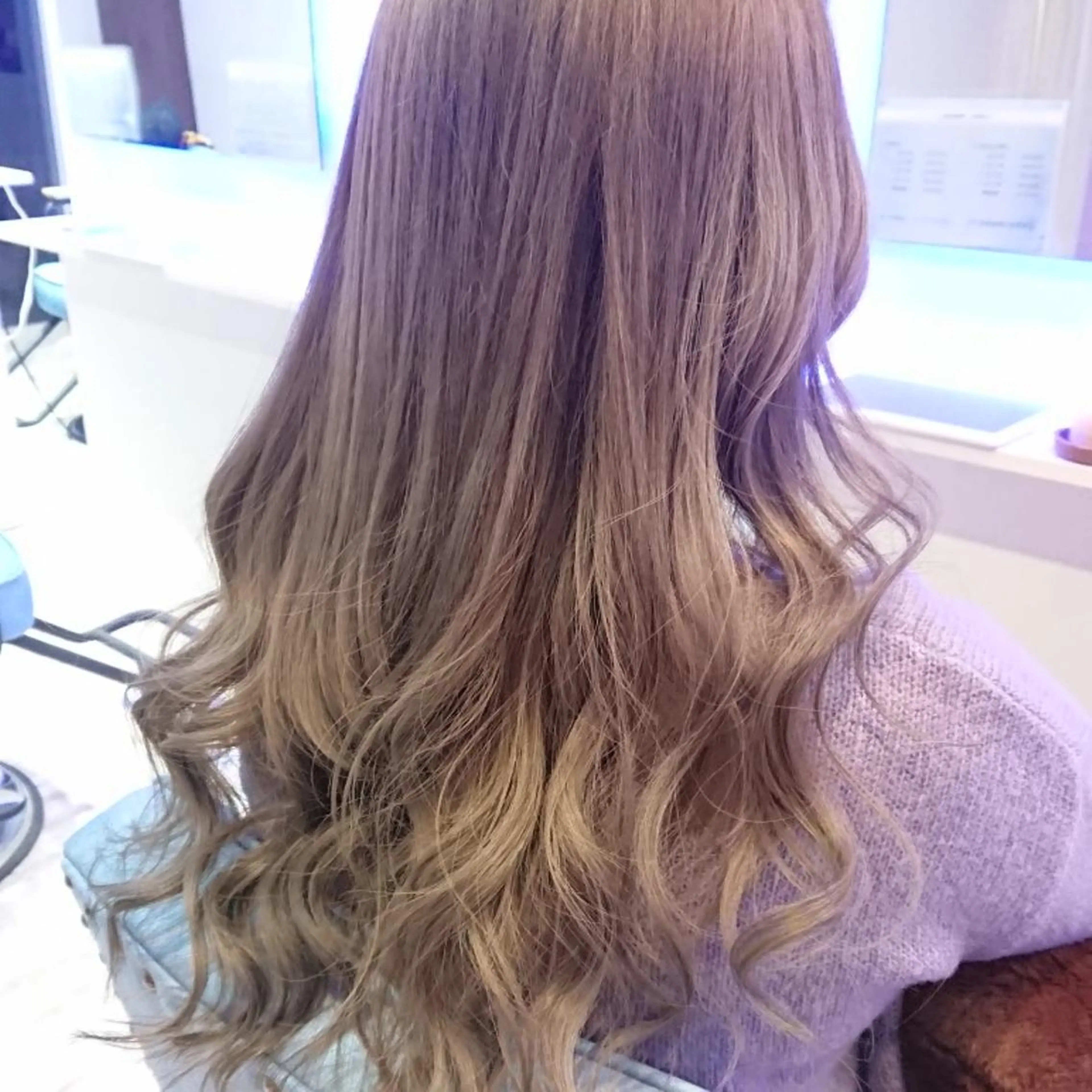 ロング カラー ヘアアレンジ 小林 伸行のヘアスタイル