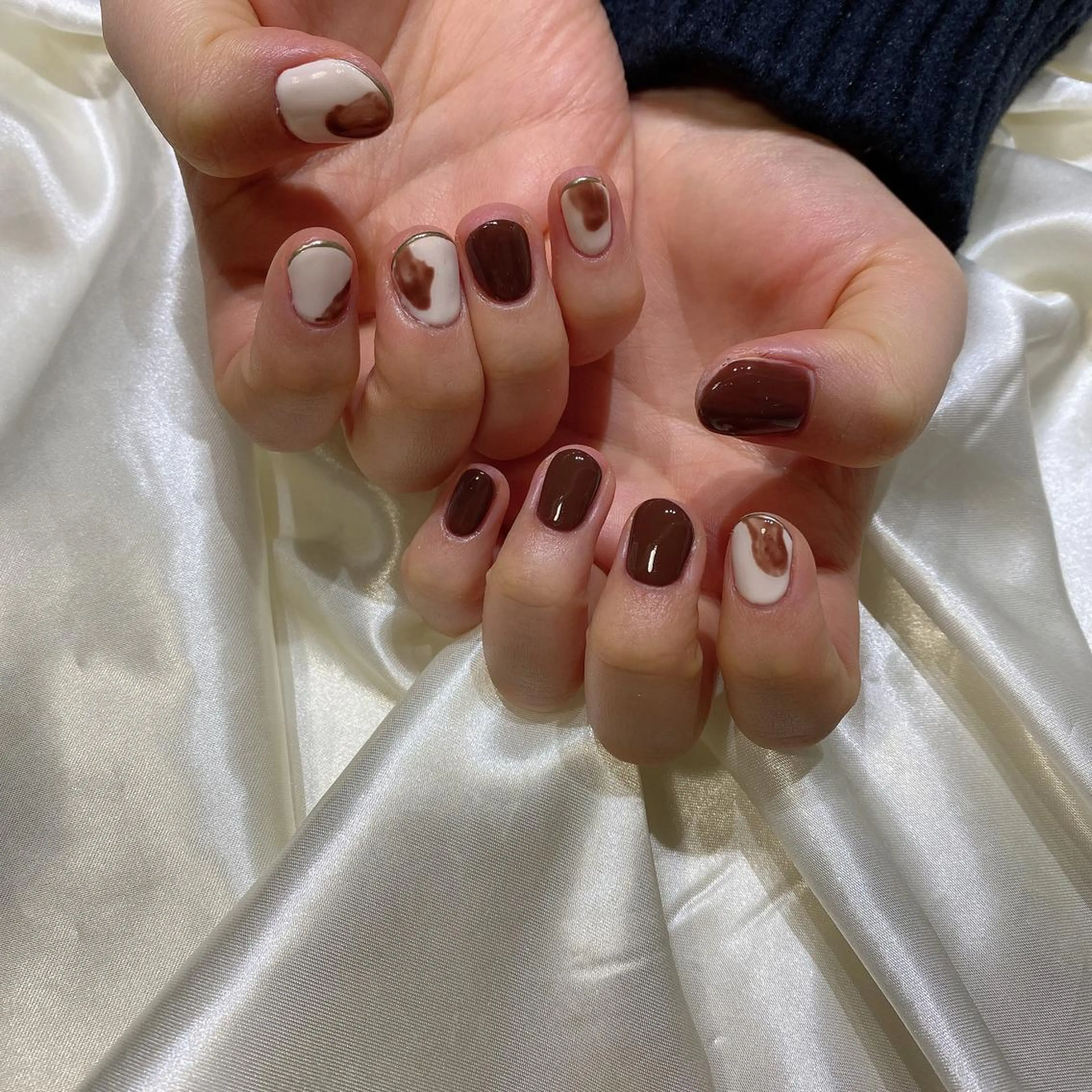 ネイル ハンドネイル 西岡 杏のネイルデザイン