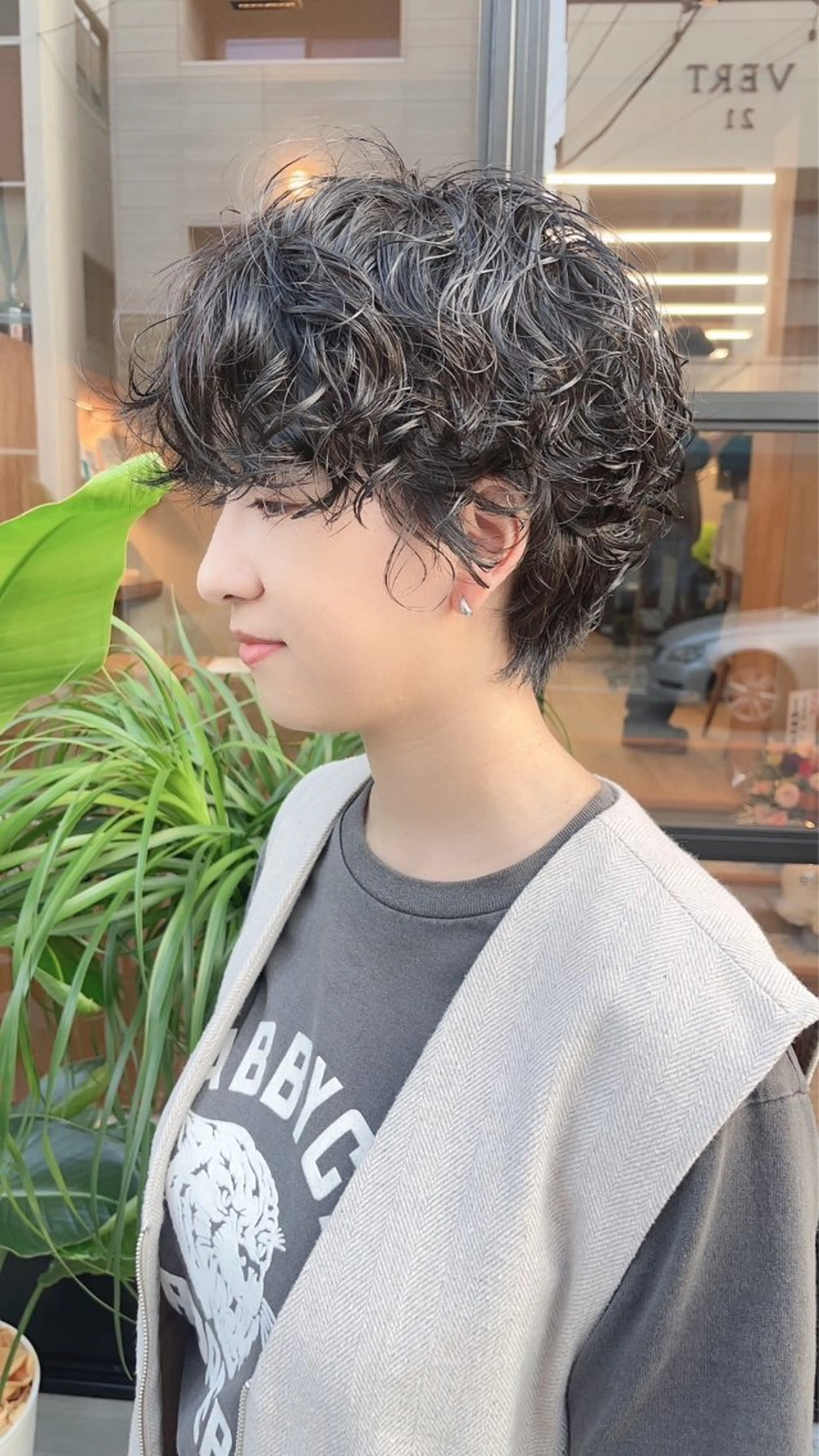 パーマ くびれミディアム/似 合わせ/鎌倉/edAのヘアスタイル