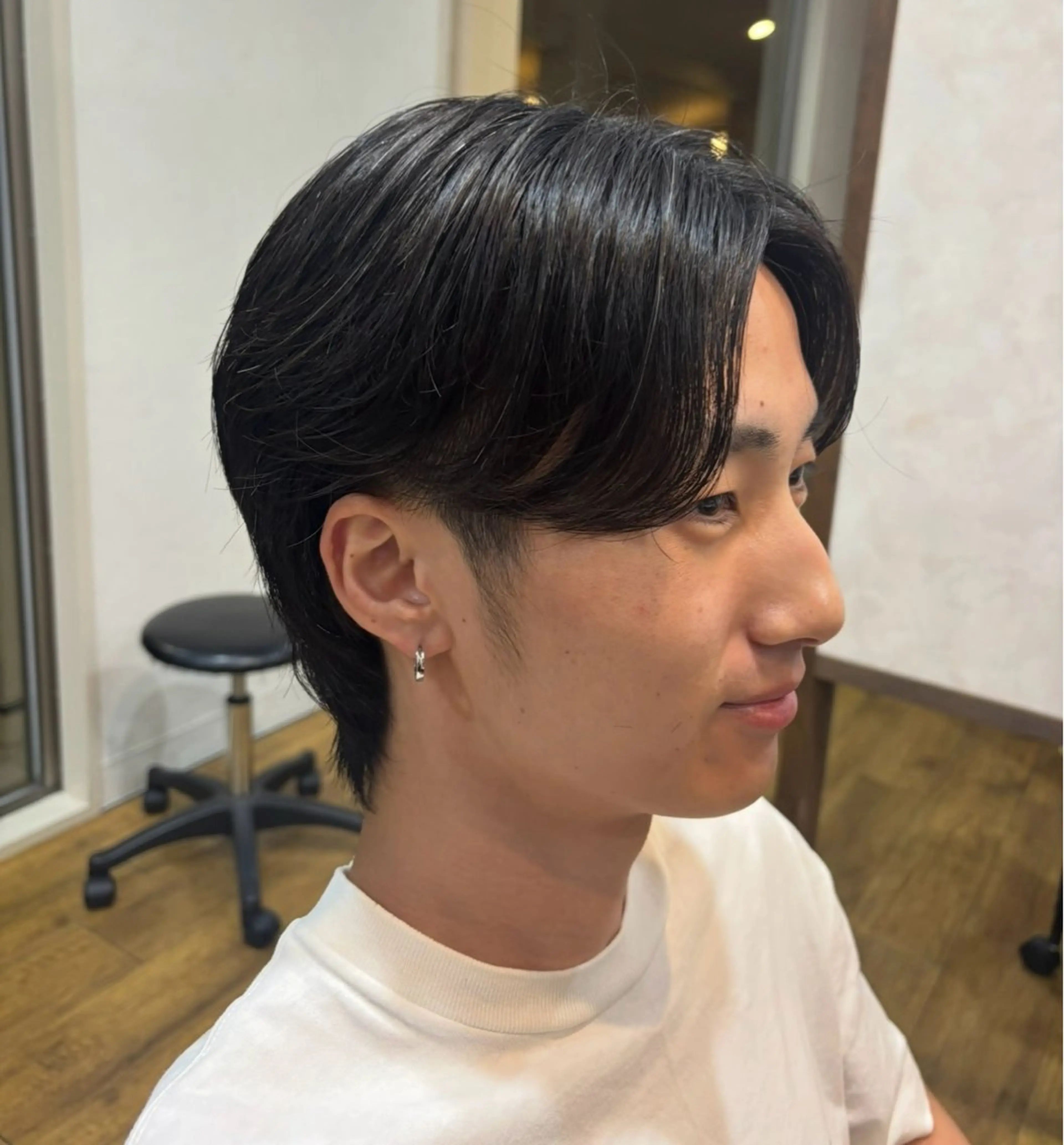 パーマ メンズ reborn店長 🤍リルのヘアスタイル