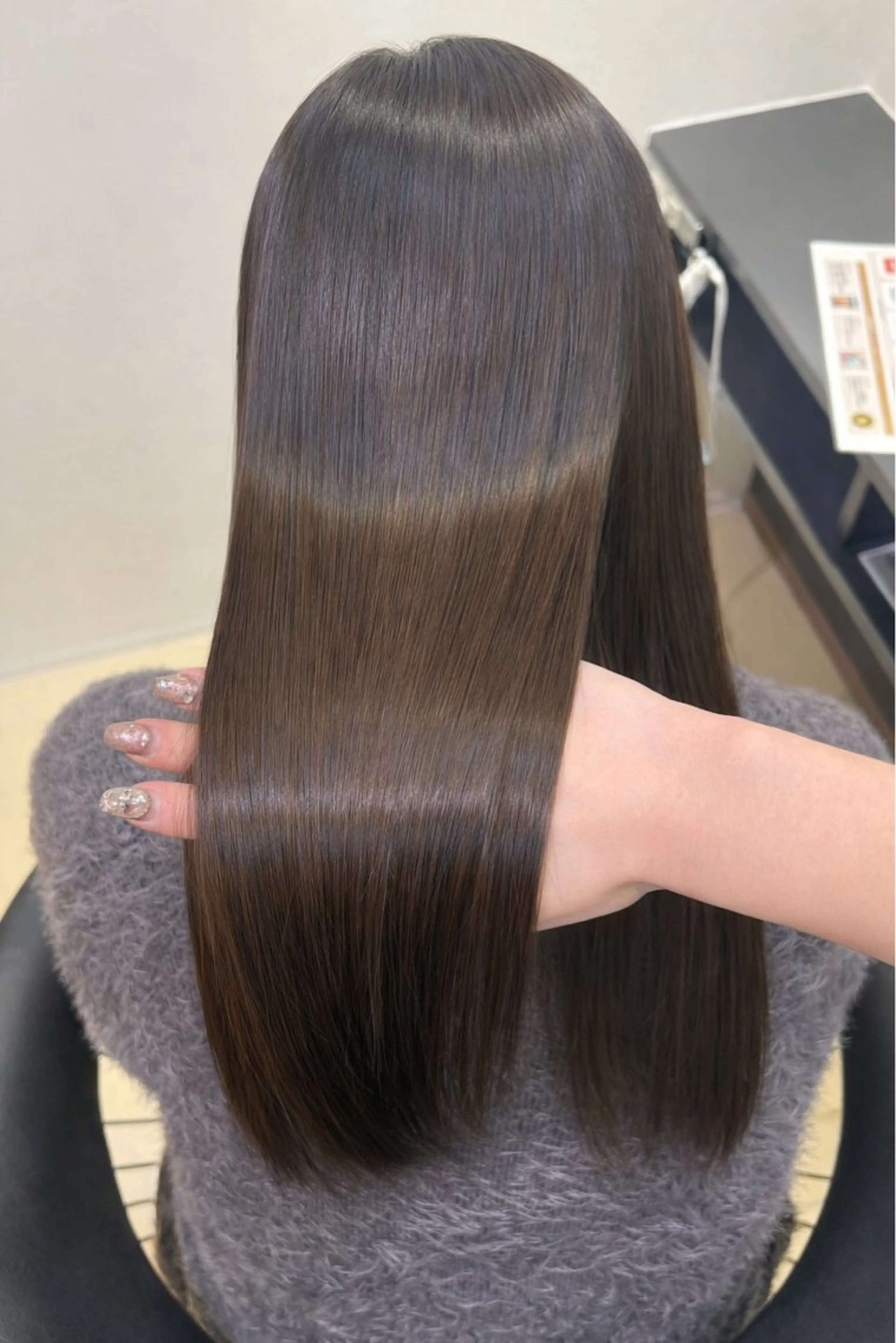 ロング カット トリートメント JUNA💜 /韓国 ヘア/艶髪/髪質改善のヘアスタイル