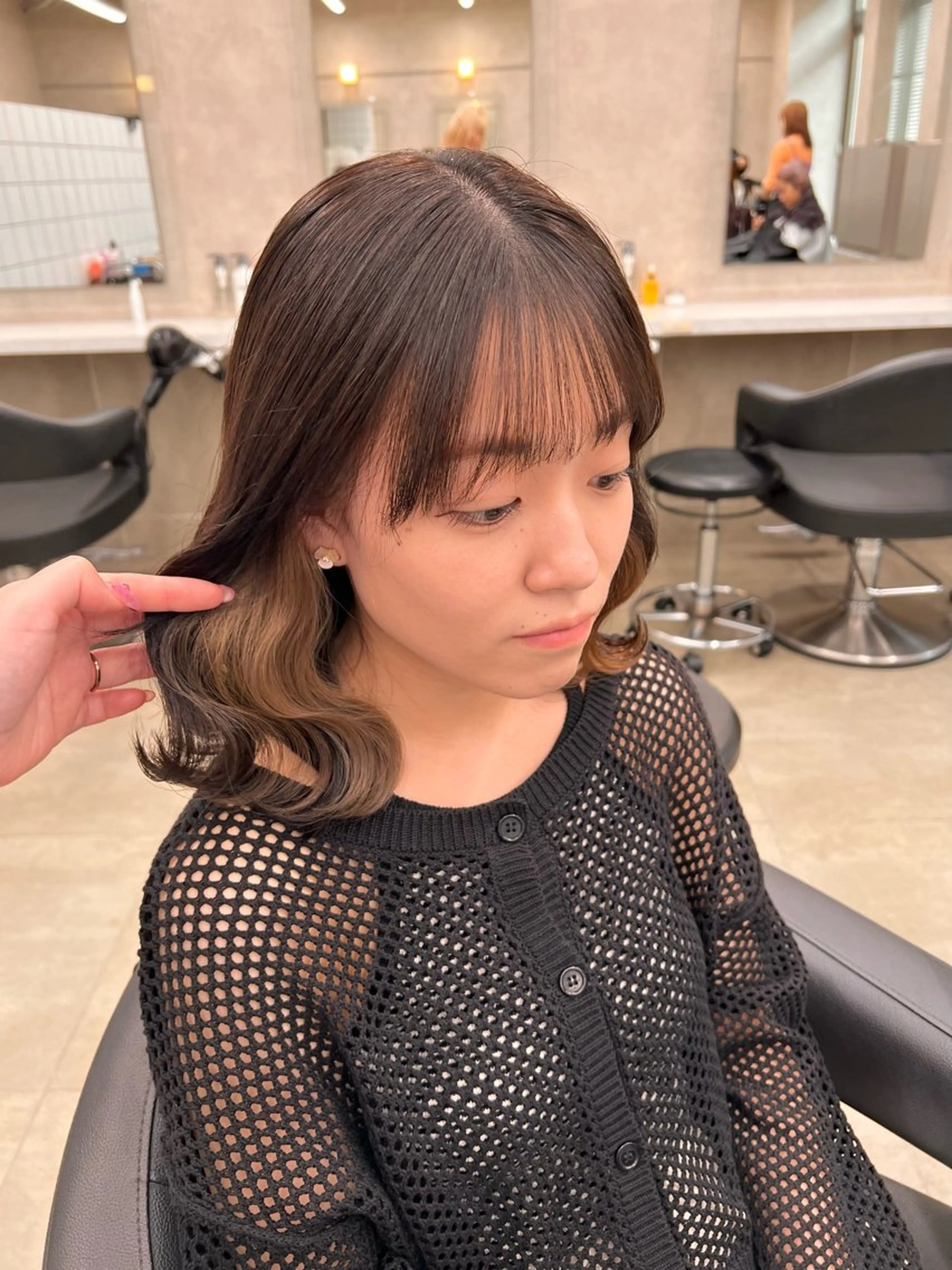ロング 💖札幌カラー 指名No.1💖玲奈のヘアスタイル