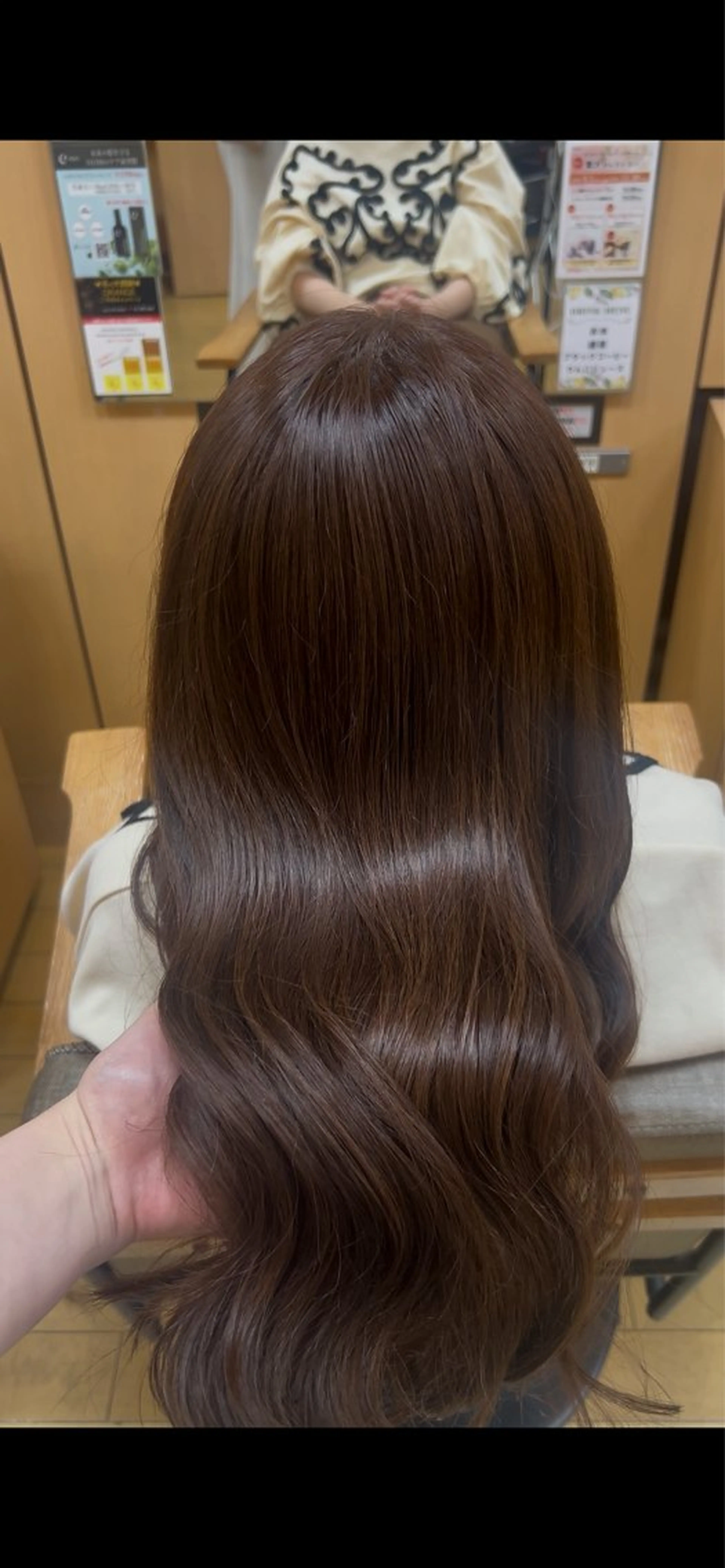 ロング カラー ブラウンカラー ラベンダーカラー ヘアカラー トリートメント カラーモデル募集中 🤍中島朱音🤍のヘアスタイル