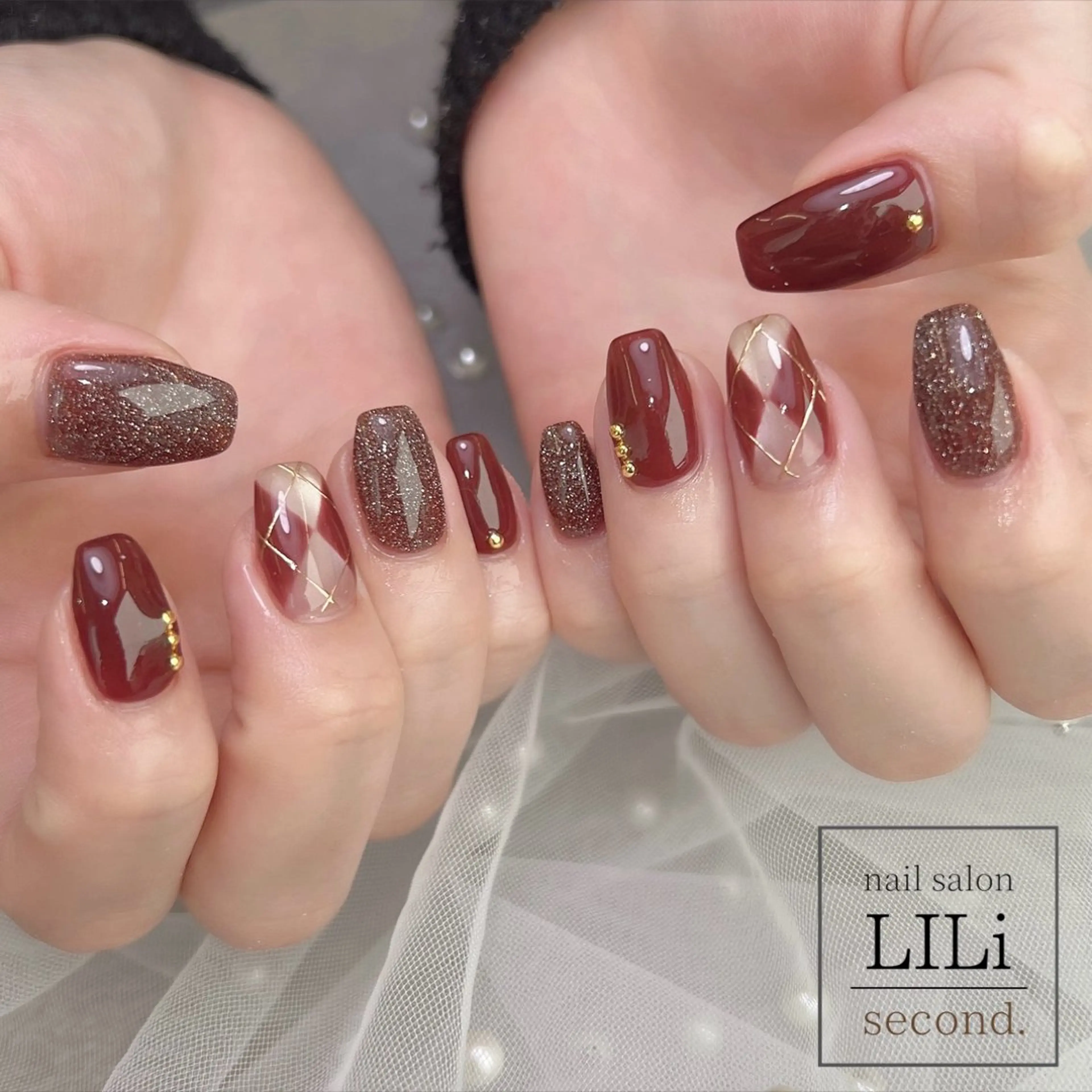 ネイル ハンドネイル Saki .のネイルデザイン