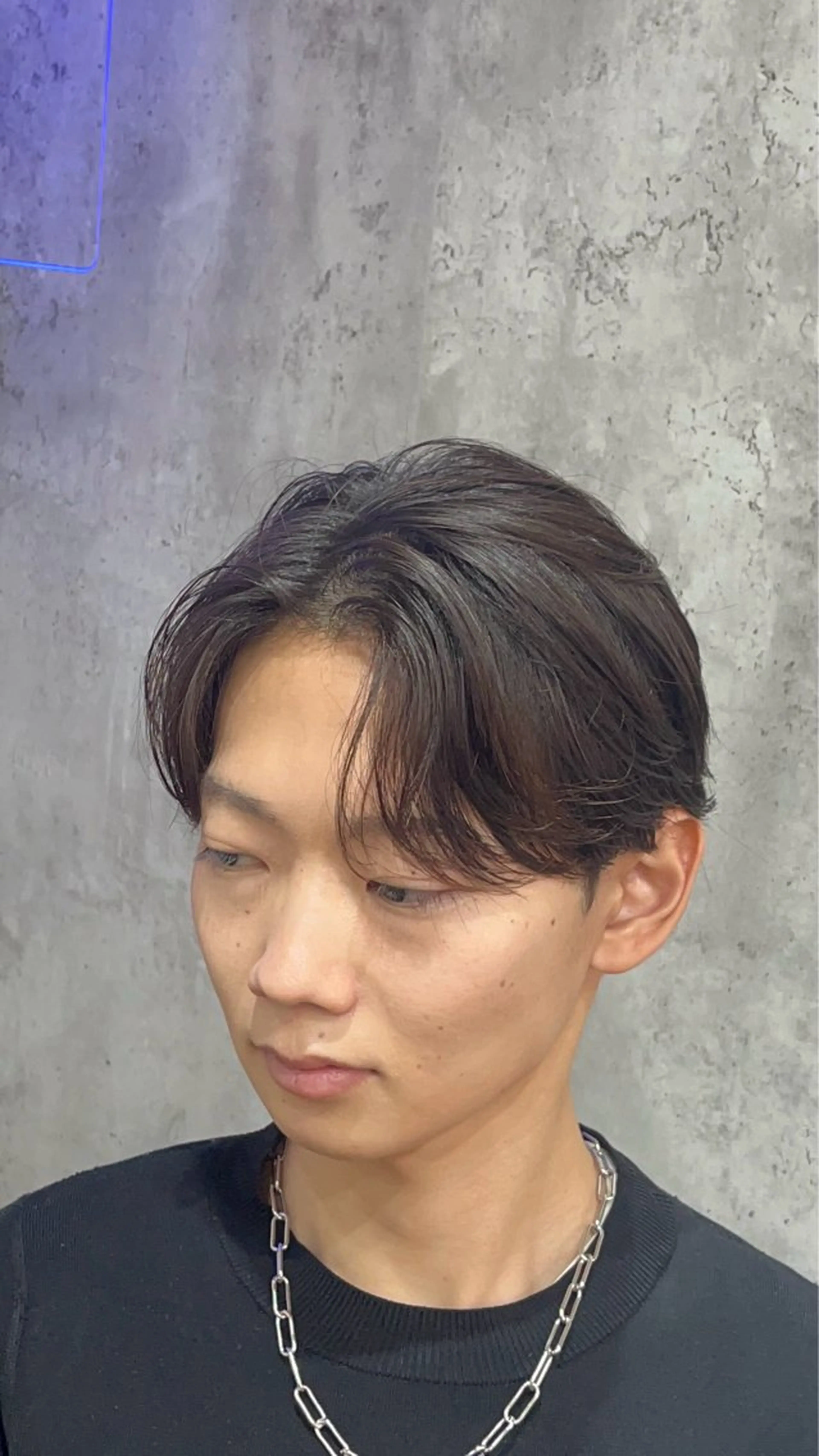 【🦄4月限定🦄】メンズカット+縮毛矯正#曲がる縮毛矯正の写真