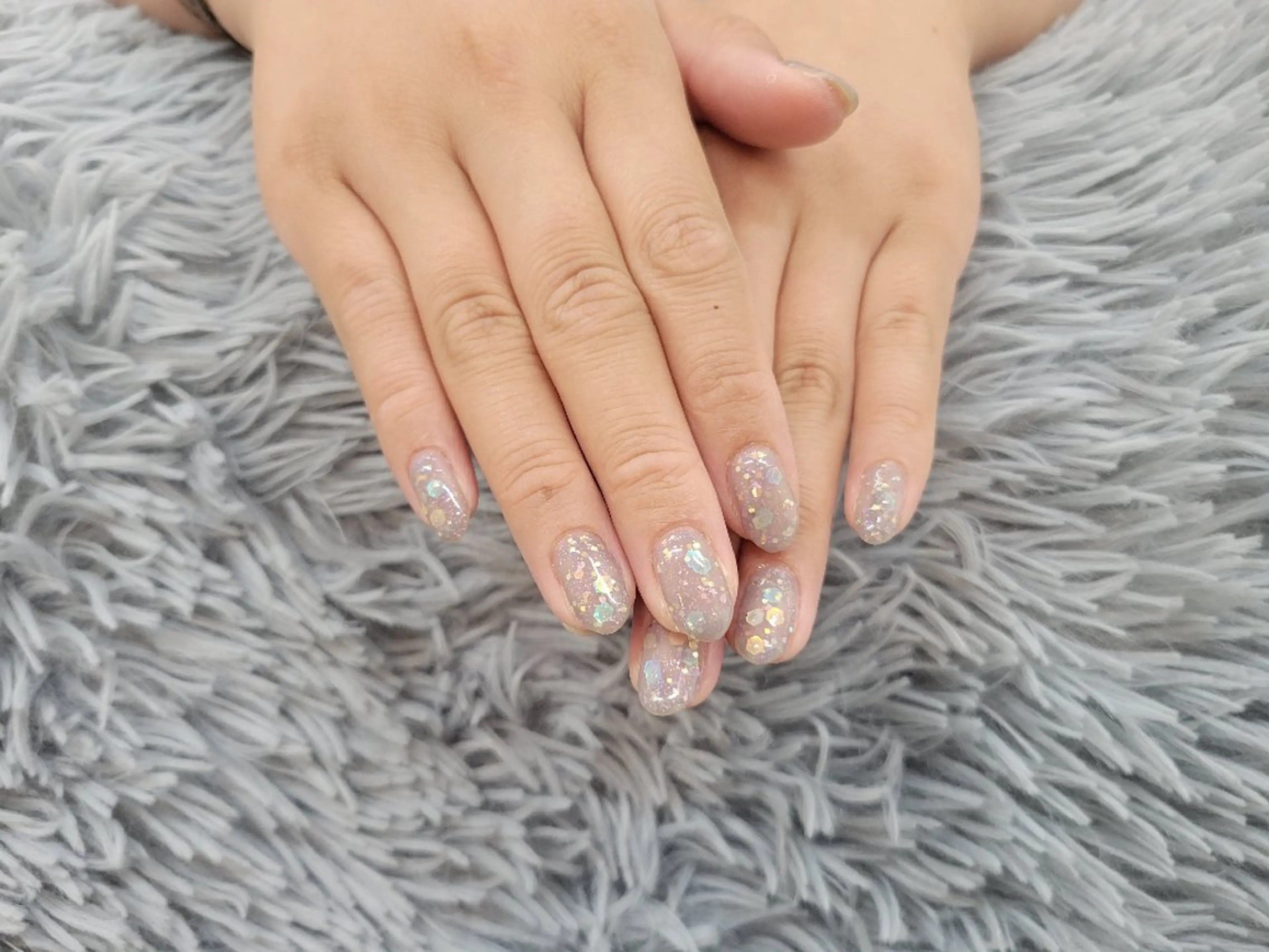 ネイル ワンカラーネイル Gnomes loaのネイルデザイン