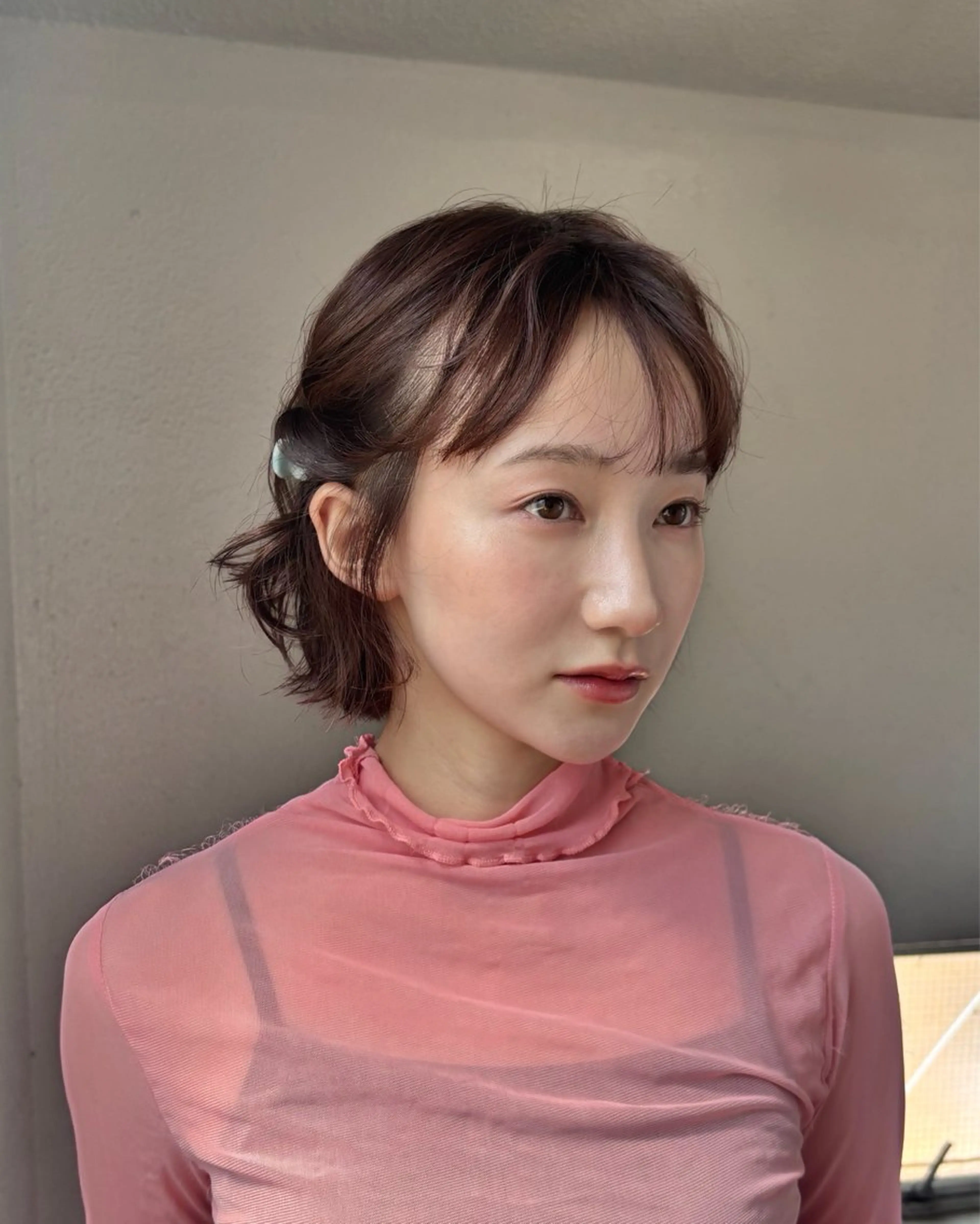 ショート パーマ ヘアアレンジ kaze代官山 🪽kanameのヘアスタイル